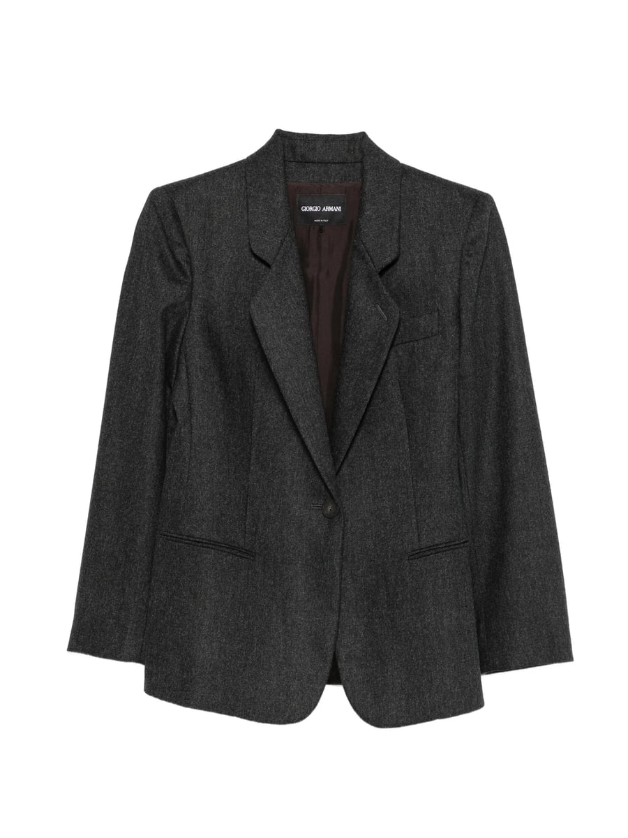 Giorgio Armani Giorgio Armani Single-breasted Notched-lapel Blazer