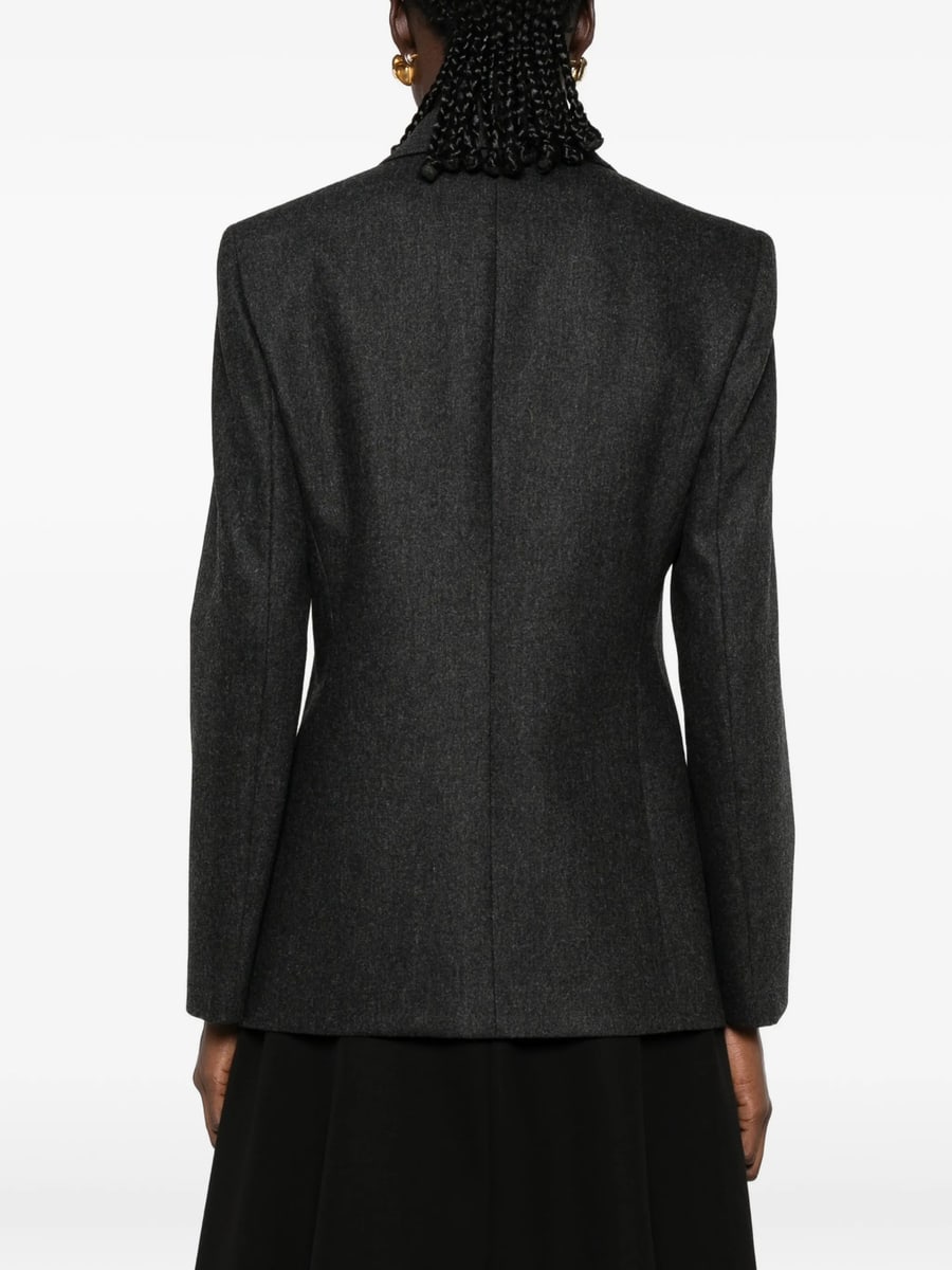 Giorgio Armani Giorgio Armani Single-breasted Notched-lapel Blazer, view 2