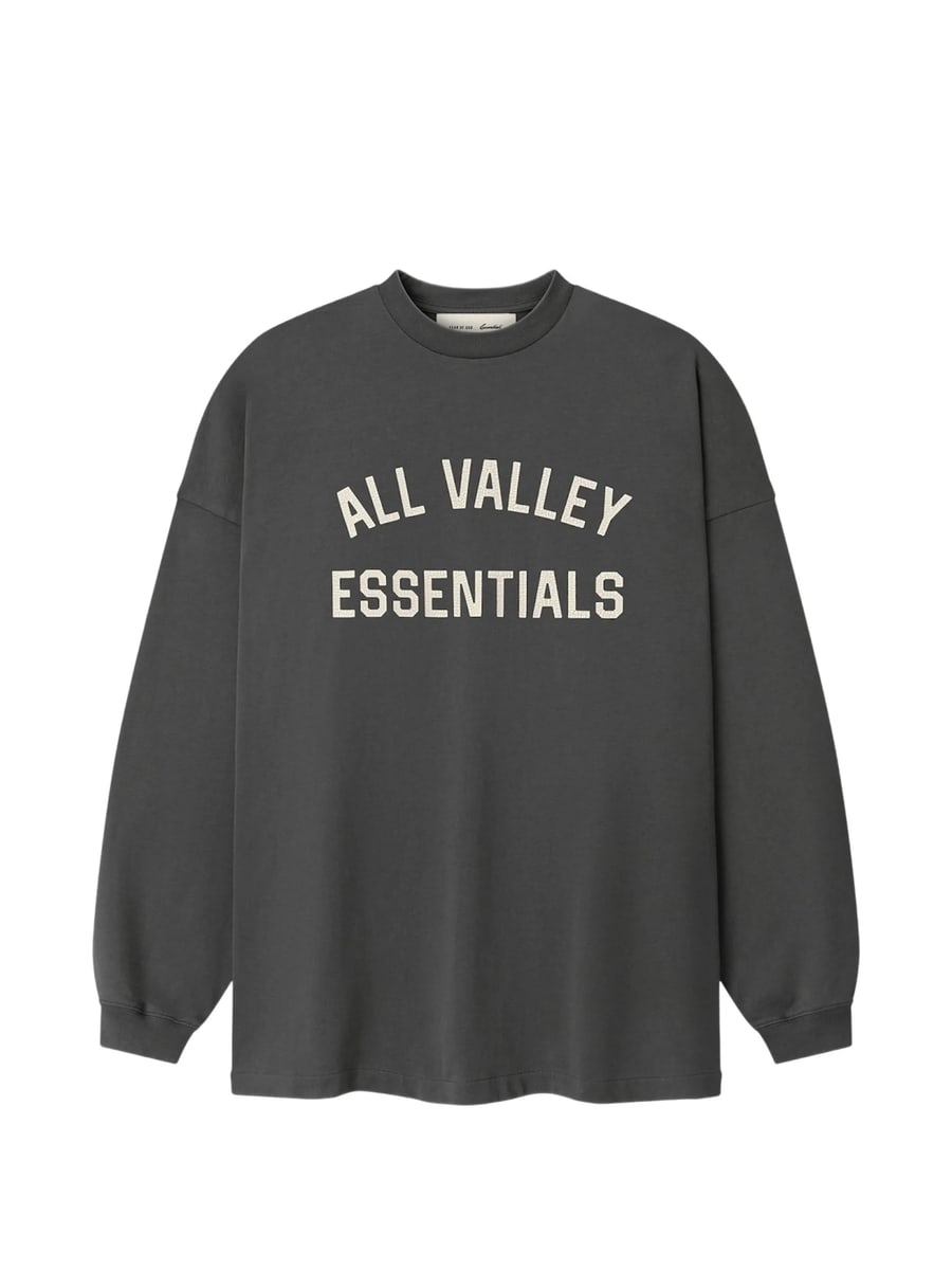 Fear of God Essentials Fear Of God Essentials Merch Logo-print Long-sleeve T-shirt