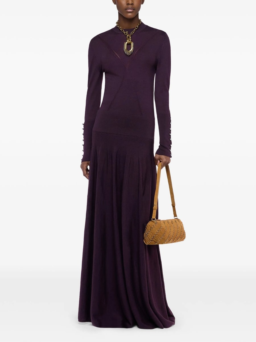 Rabanne Rabanne Knit Maxi Skirt, view 2