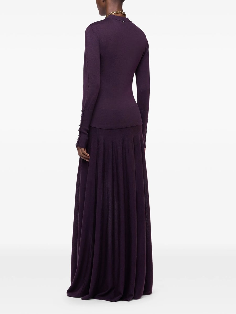 Rabanne Rabanne Knit Maxi Skirt, view 3