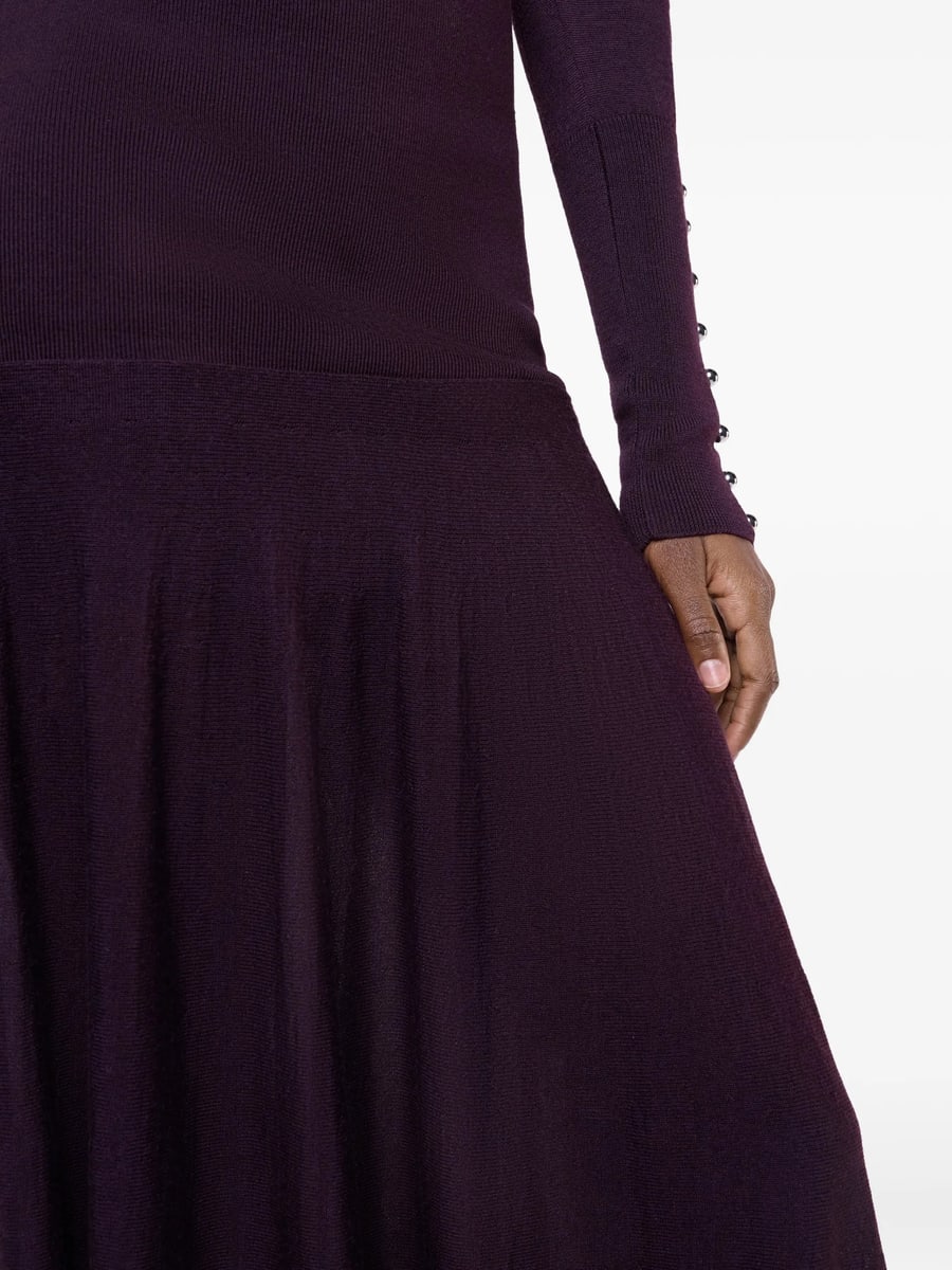 Rabanne Rabanne Knit Maxi Skirt, view 6