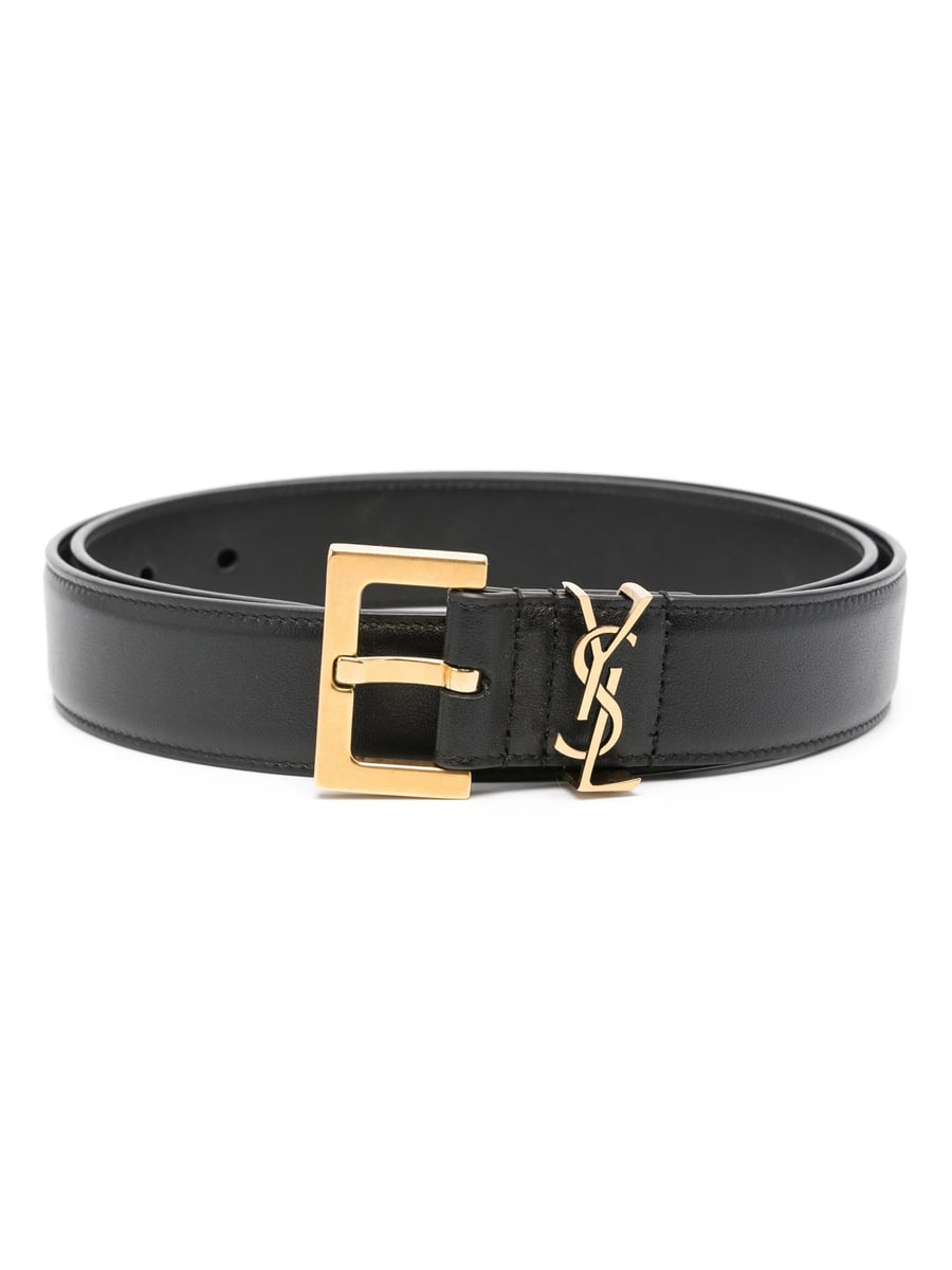 Saint Laurent Saint Laurent Cassandre Buckle Belt