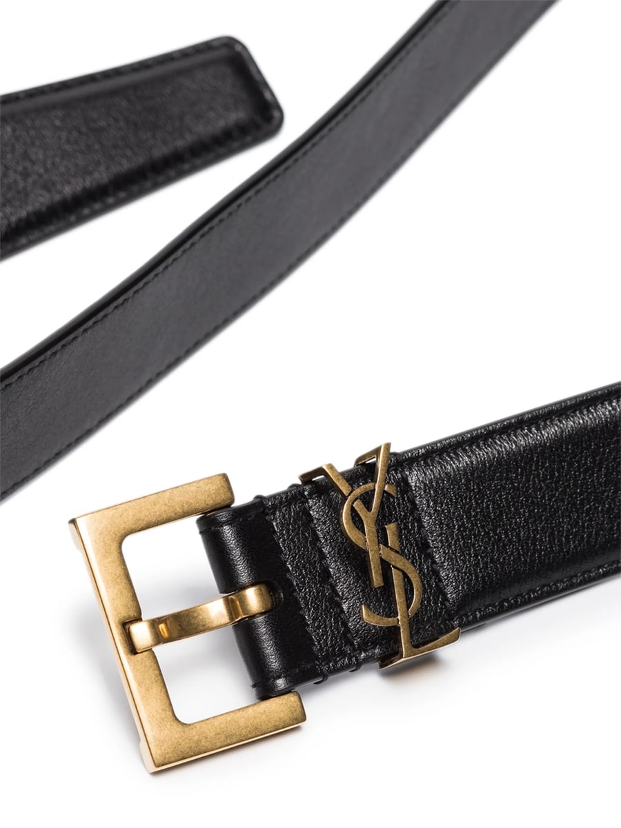 Saint Laurent Saint Laurent Cassandre Buckle Belt, view 2