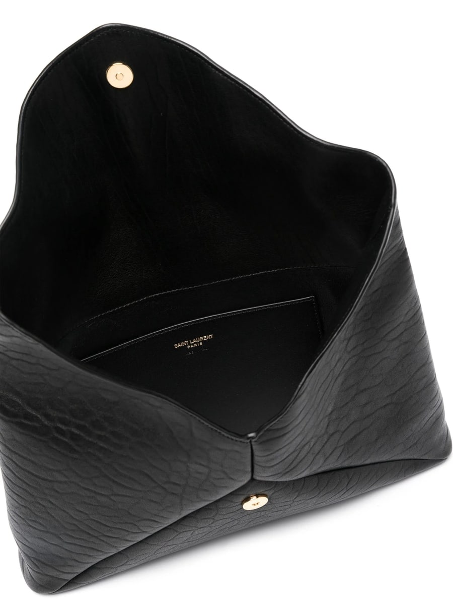 Saint Laurent Saint Laurent CASSANDRE Large Envelope Pouch In Lambskin, view 2