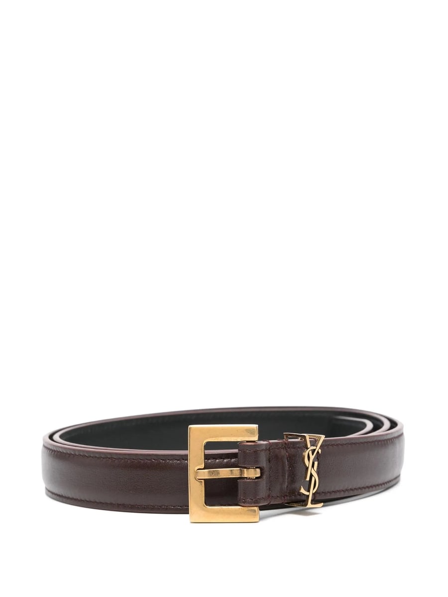 Saint Laurent Saint Laurent Cassandre Thin Belt