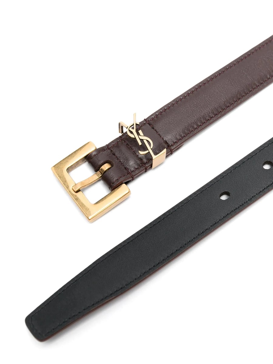 Saint Laurent Saint Laurent Cassandre Thin Belt, view 2