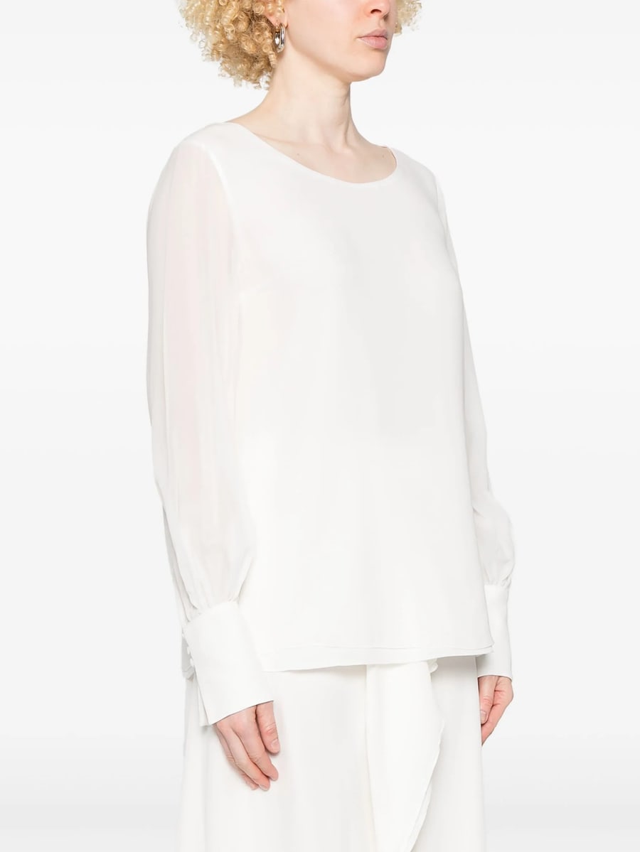 De Santis De Santis Silk Blouse, view 2
