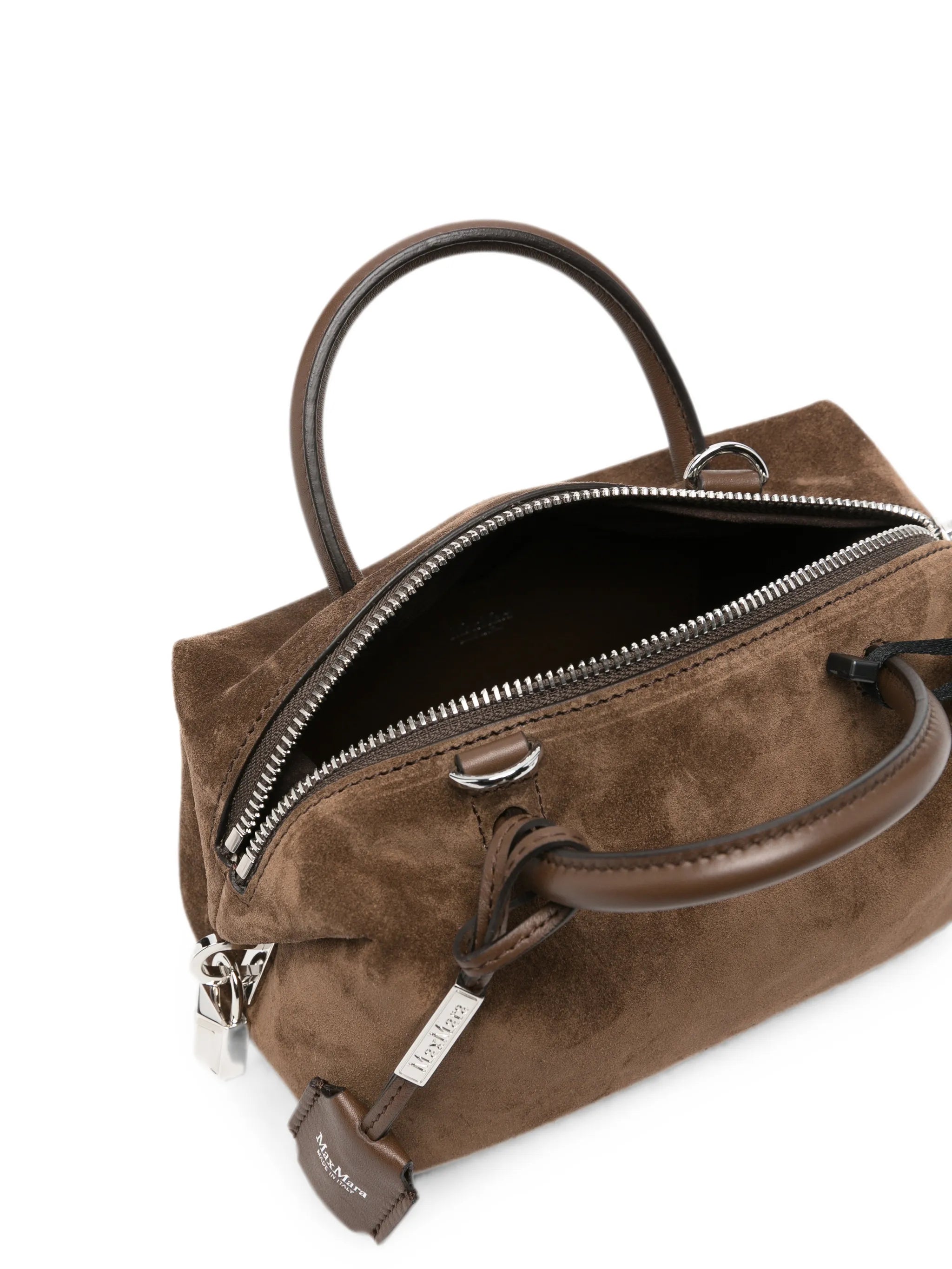 Max Mara Max Mara Holdallssuede Leather Mini Bag, view 2