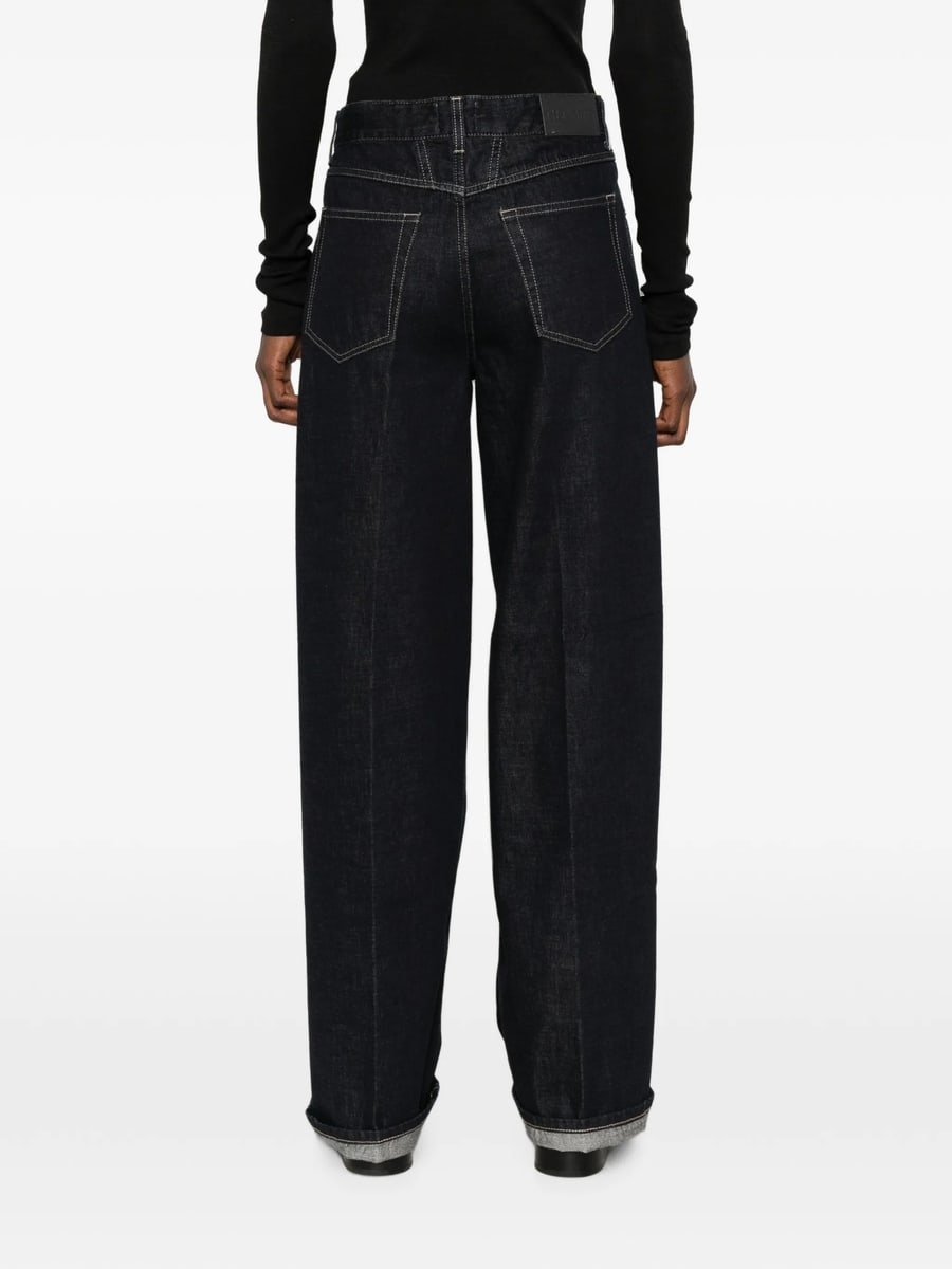 Closed Closed Nikka Logo-patch Wide-leg Jeans, view 2