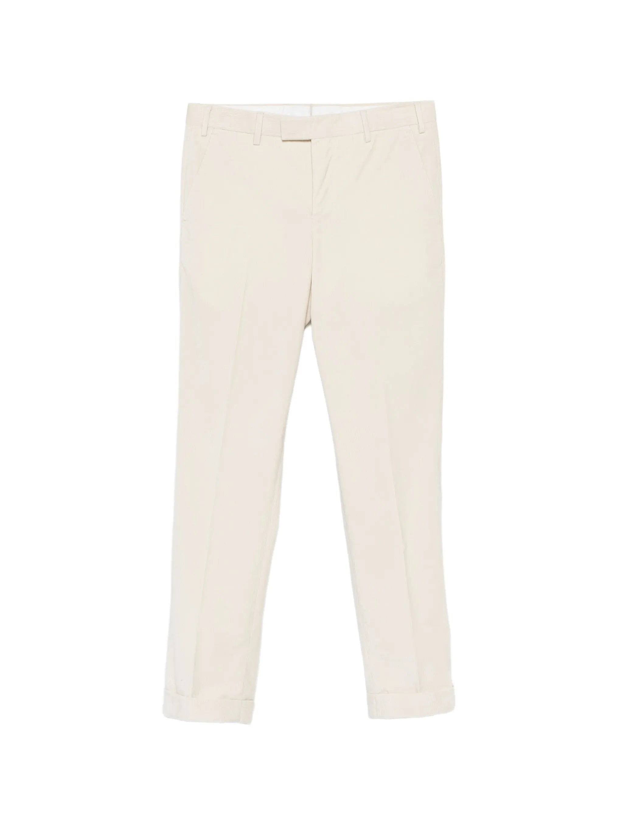 PT Torino Pt Torino Corduroy-textured Straight-leg Trousers