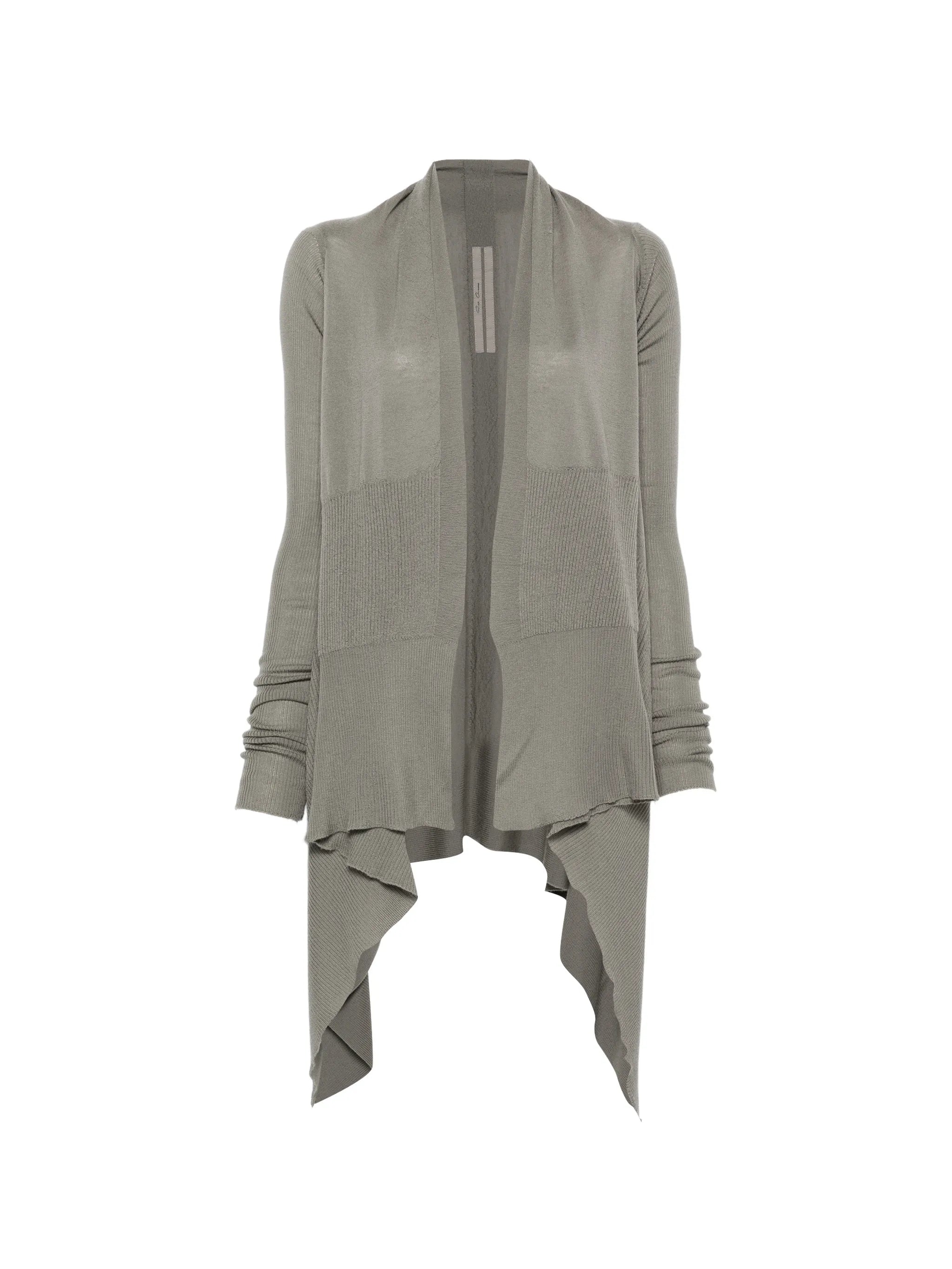 Rick Owens Rick Owens Long-sleeve Asymmetric Cardigan