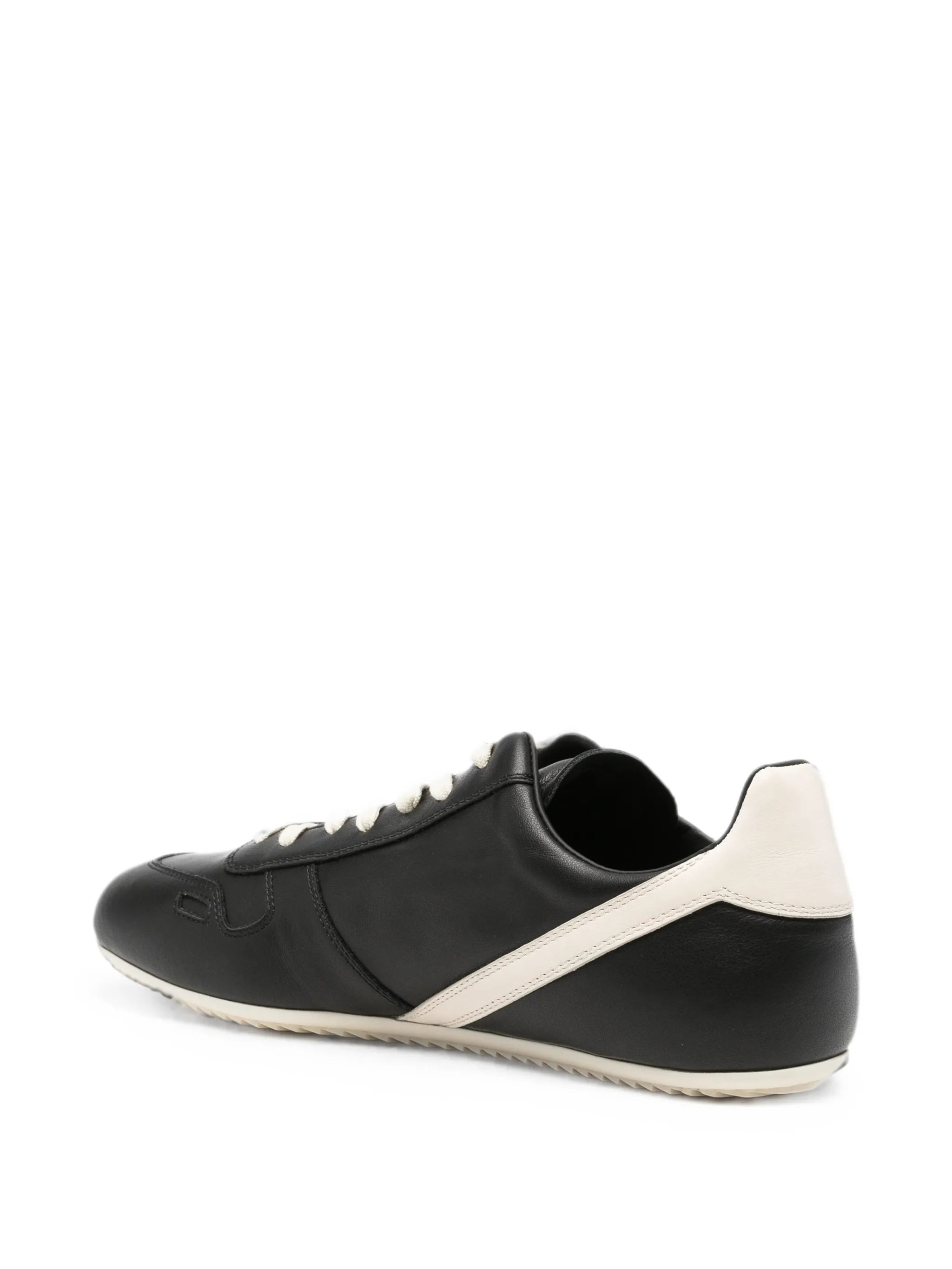 Rick Owens Rick Owens Lace-up Fastening Leather Sneakers, view 2