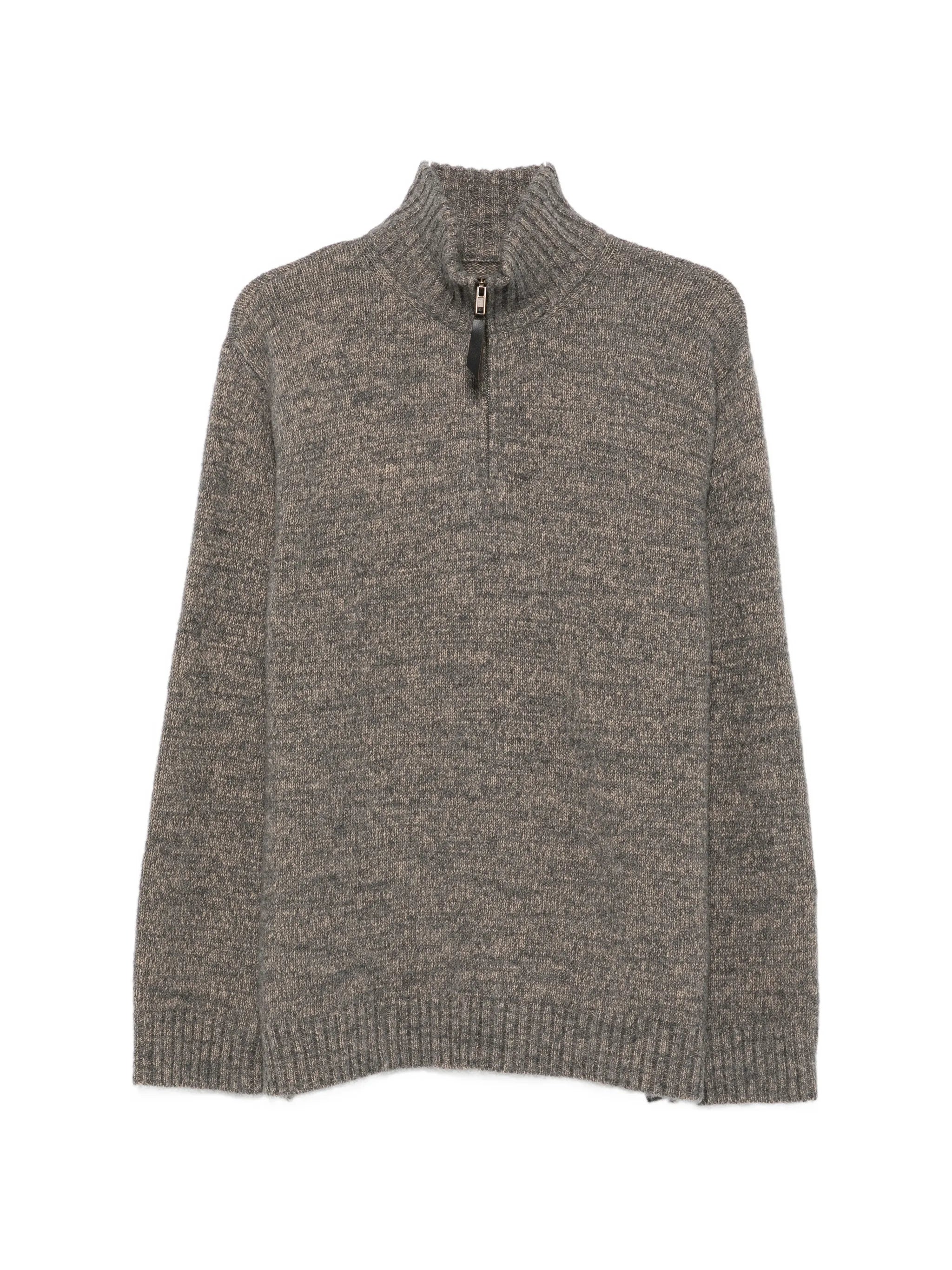 Maison Margiela Maison Margiela Quarter-zip Knitted Sweater