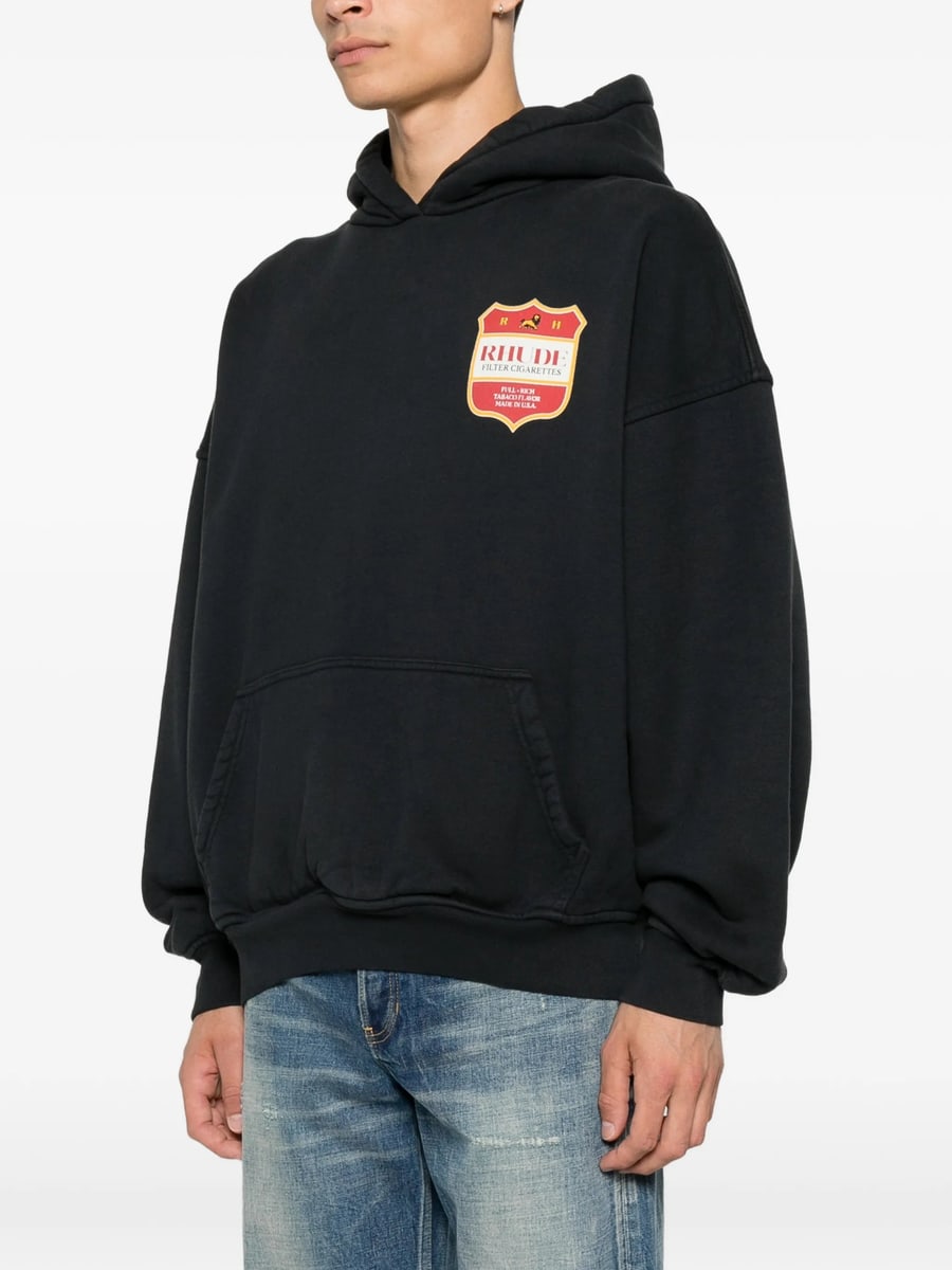 Rhude Rhude Logo-print Hoodie, view 3