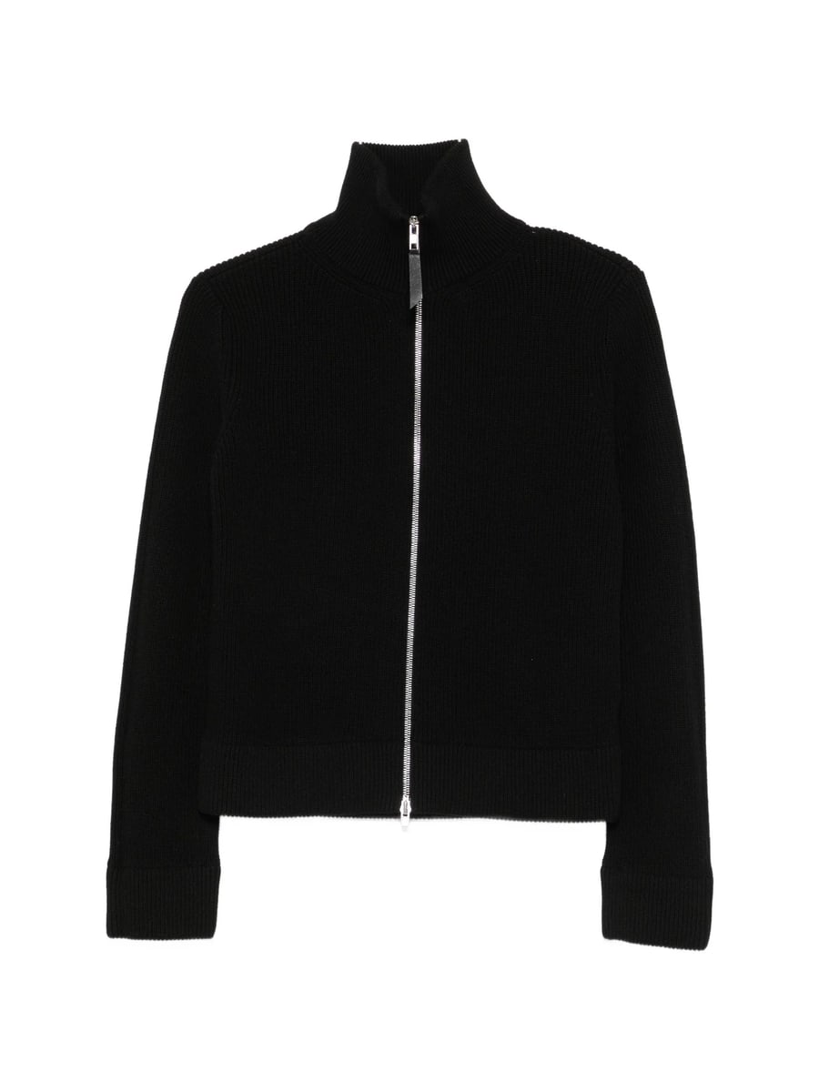Maison Margiela Maison Margiela Ribbed-knit Zip-up Jacket
