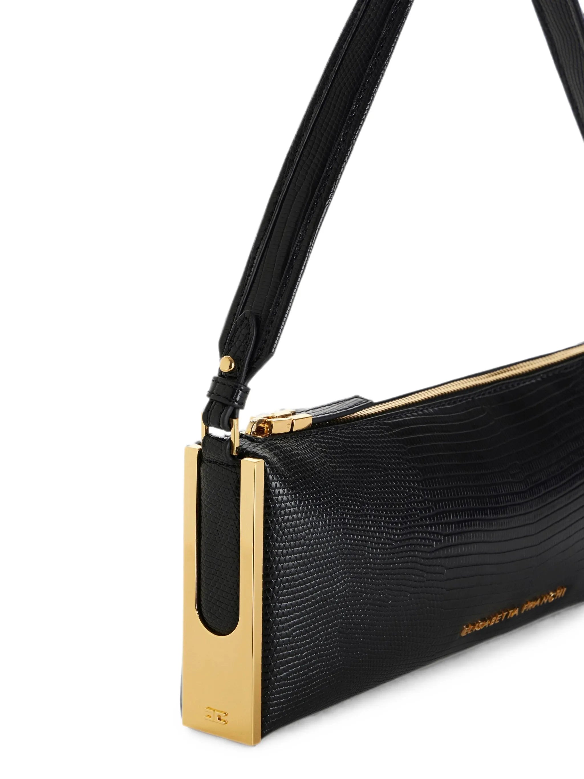 Elisabetta Franchi Elisabetta Franchi Over-the-shoulder Bag With Lizard Print, view 2