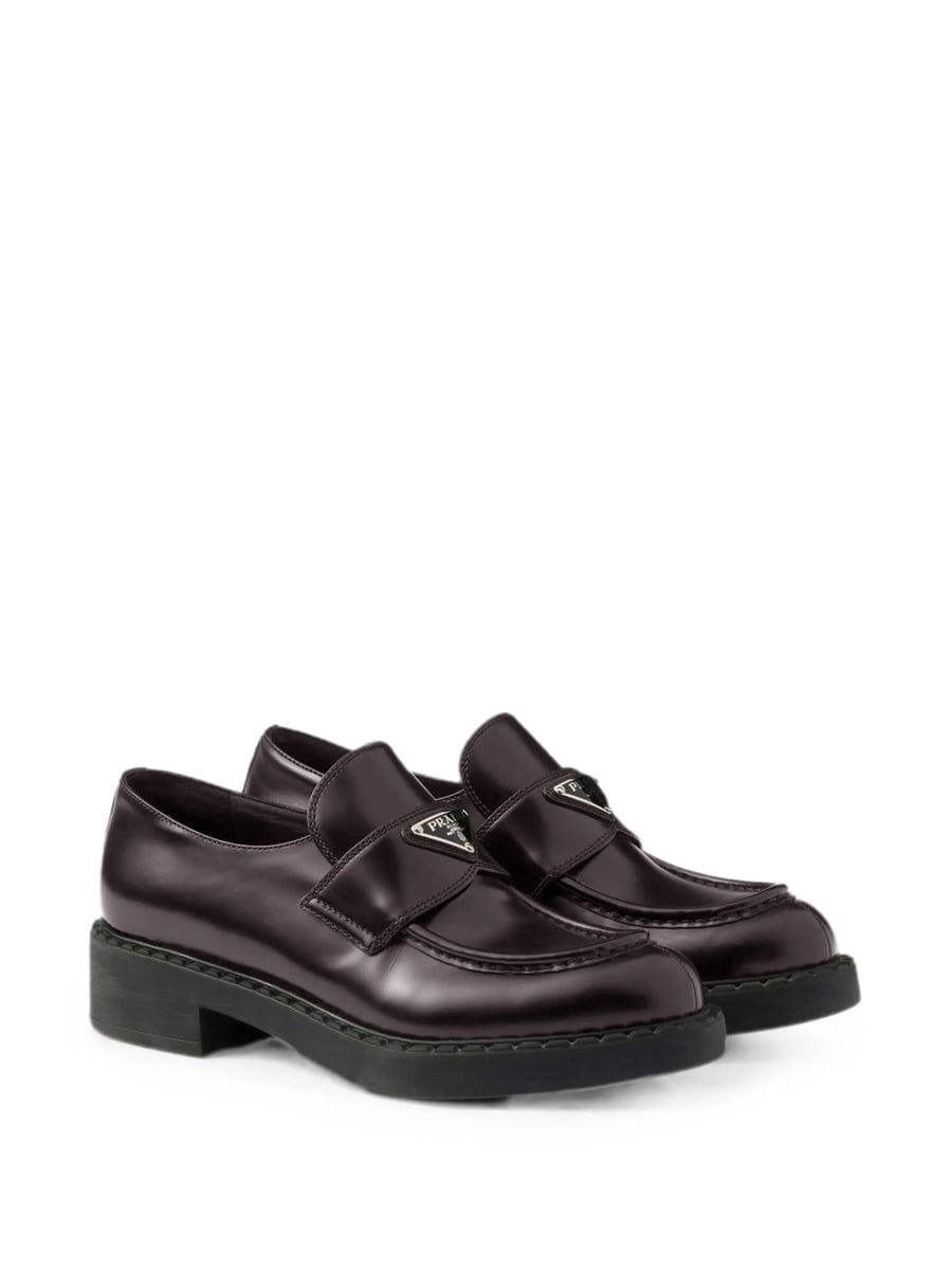 Prada Prada Satin Loafers, view 4