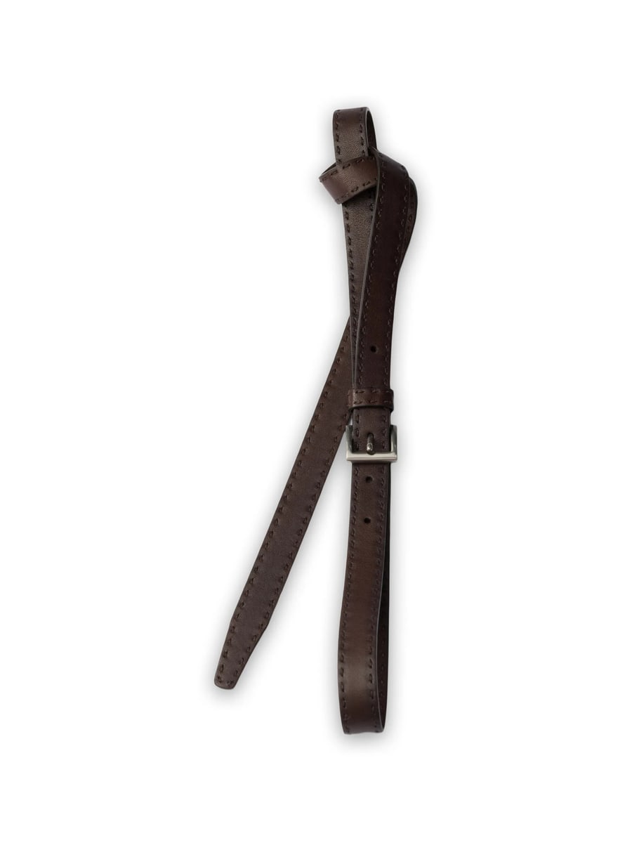 Prada Prada Antiqued Leather Belt, view 2