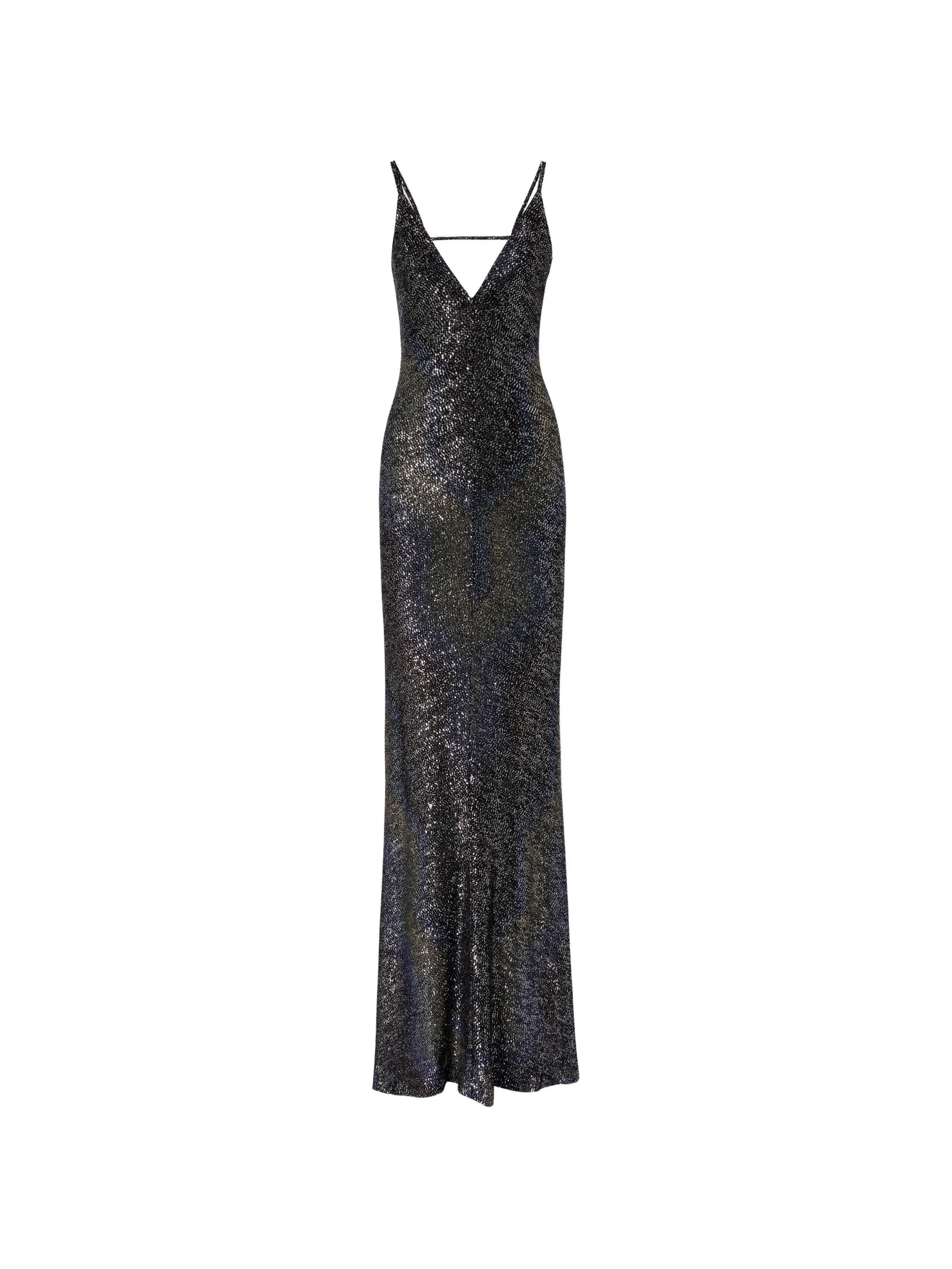 Missoni Missoni Long Dégradé Knit Dress With Sequins