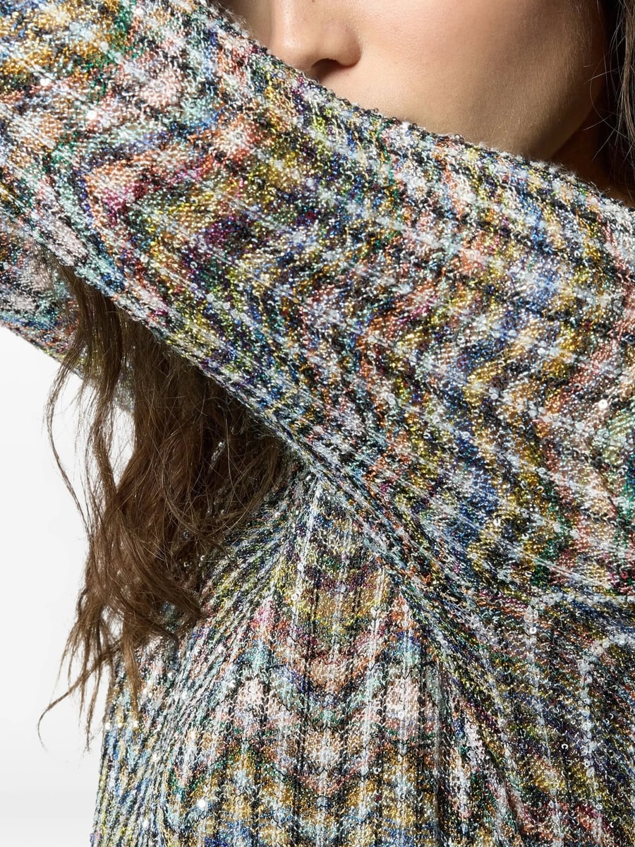 Missoni Missoni Zigzag-knit Sweater, view 3