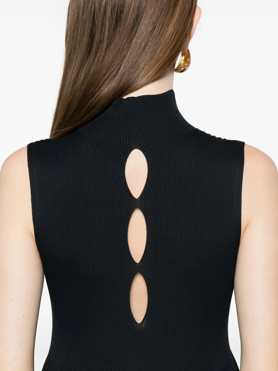 Cfcl Cfcl Rivulet Ribbed Midi Dress, view 2