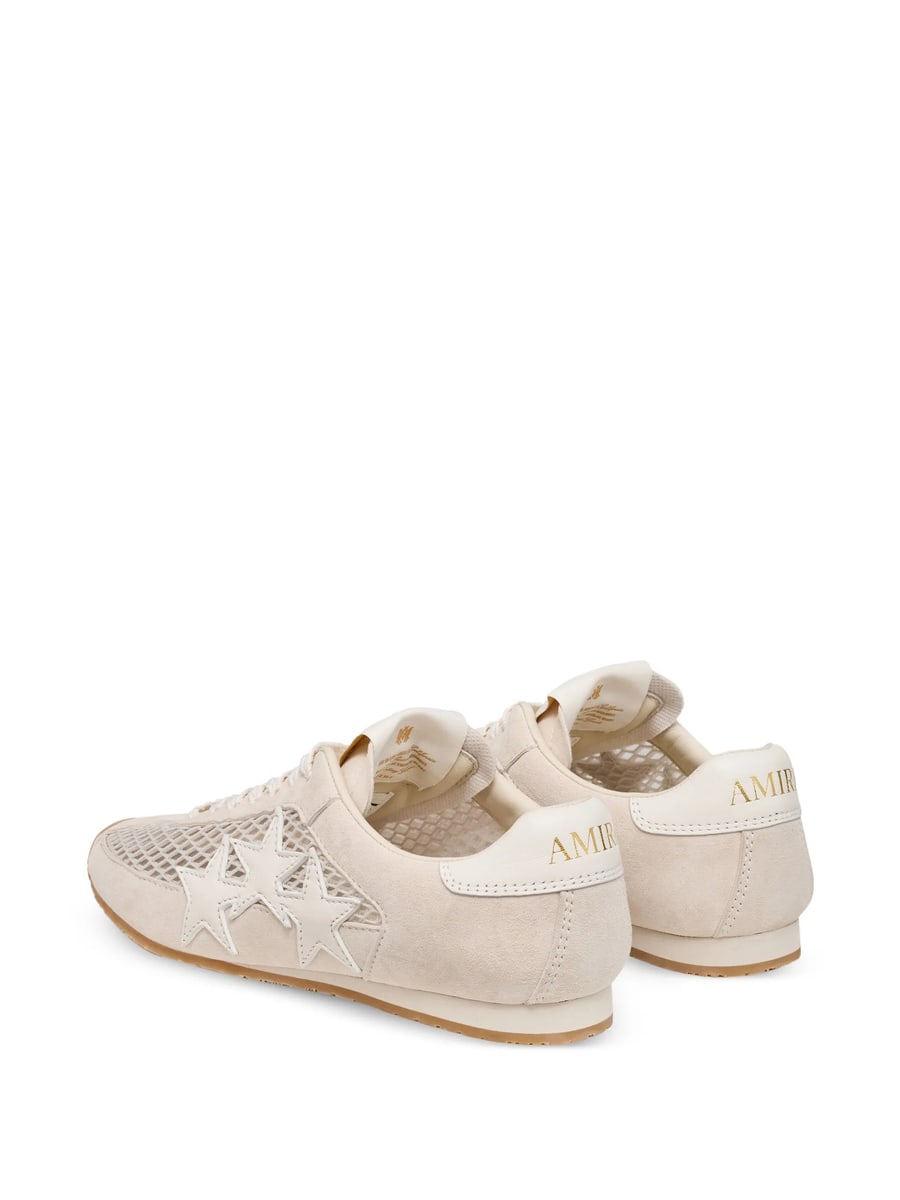 Amiri Amiri Mesh Pacific Flat Sneakers, view 3