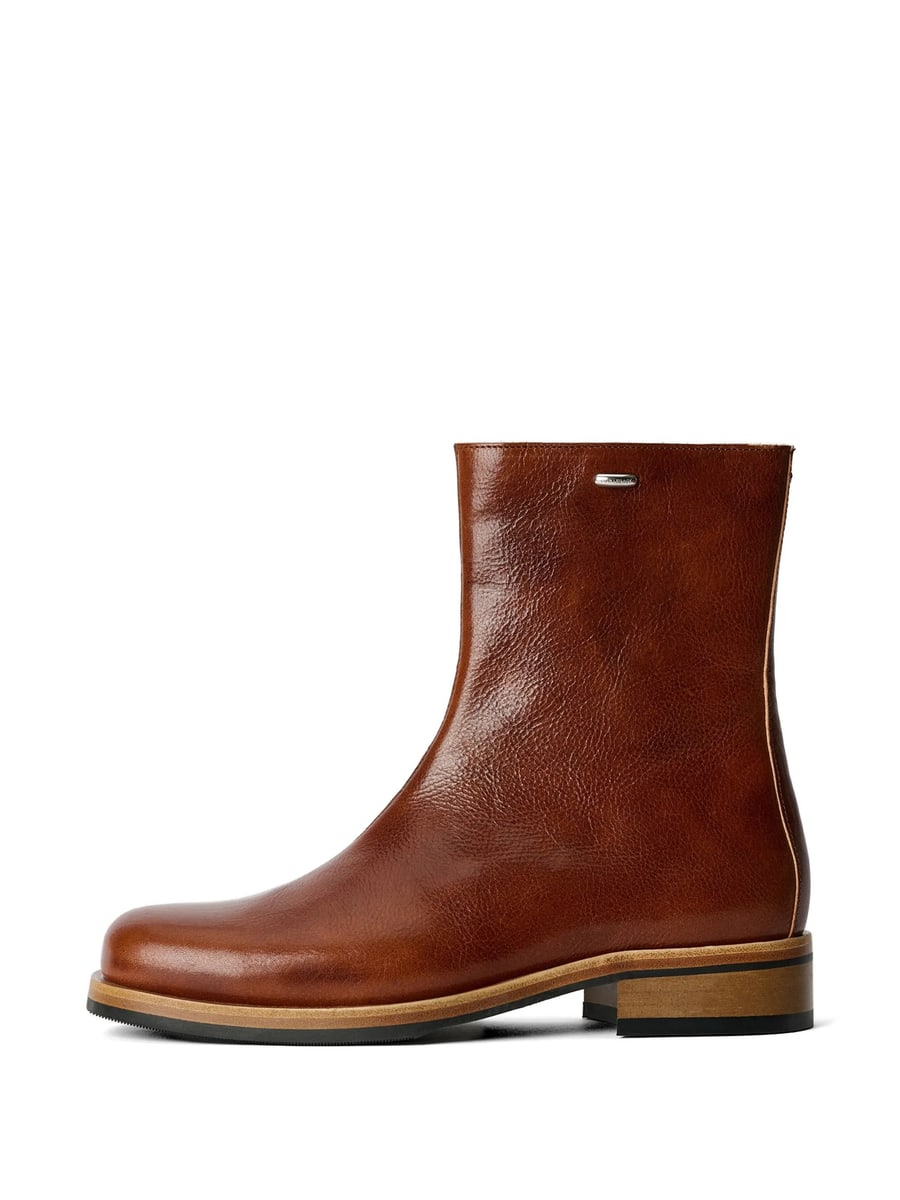Our Legacy Our Legacy Camion Leather Boots, view 4