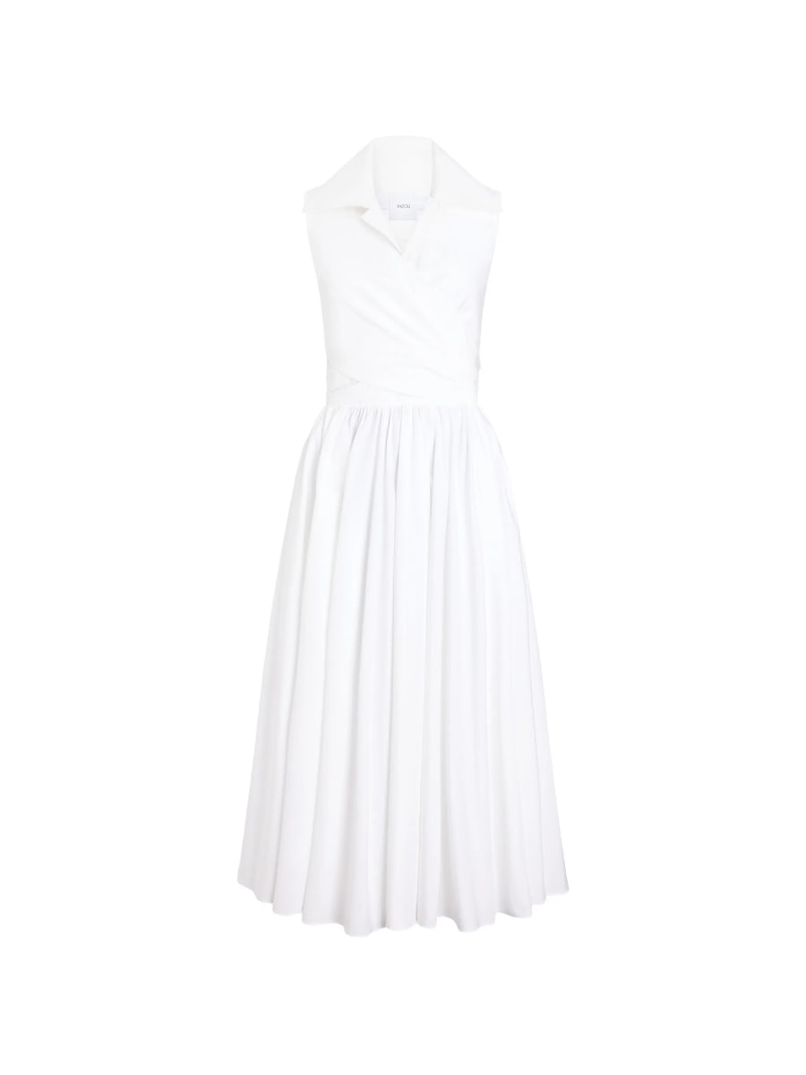 Patou Patou Draped Midi Dress