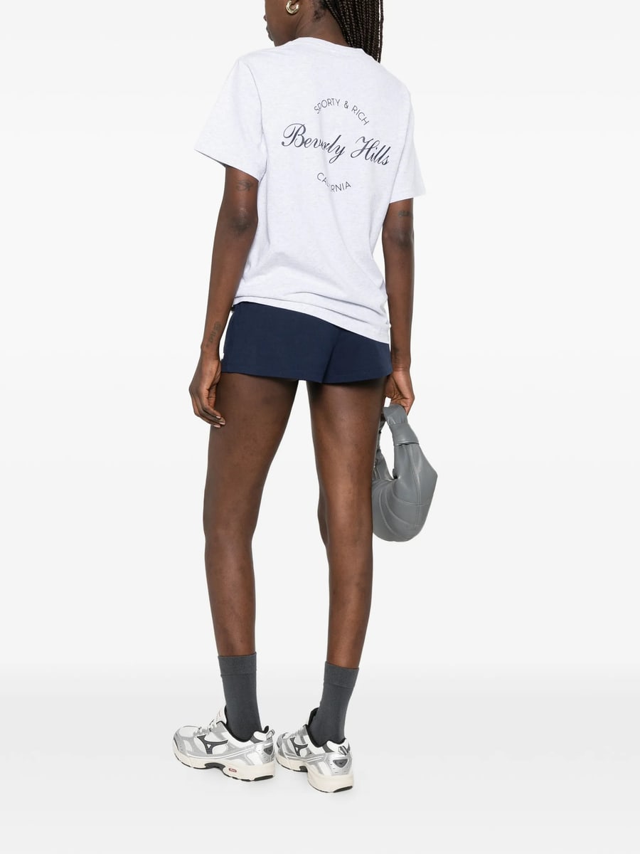 Sporty & Rich Sporty & Rich Logo-print T-shirt, view 2