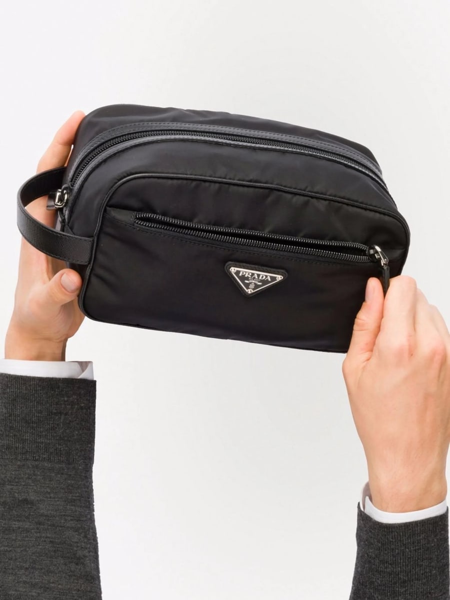 Prada Prada Re-Nylon Wash Bag, view 5