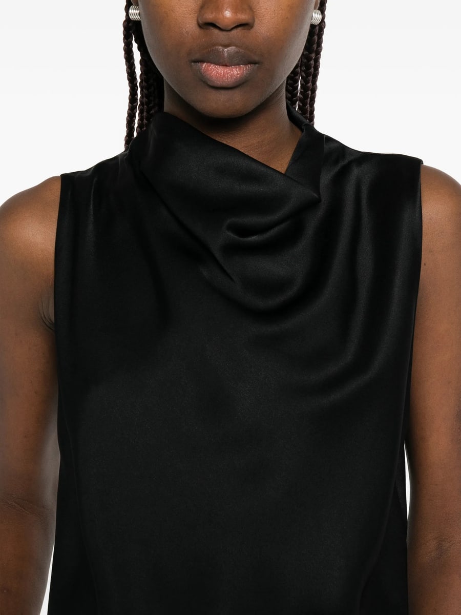 Vince Vince Cowl-neck Sleeveless Top, view 2