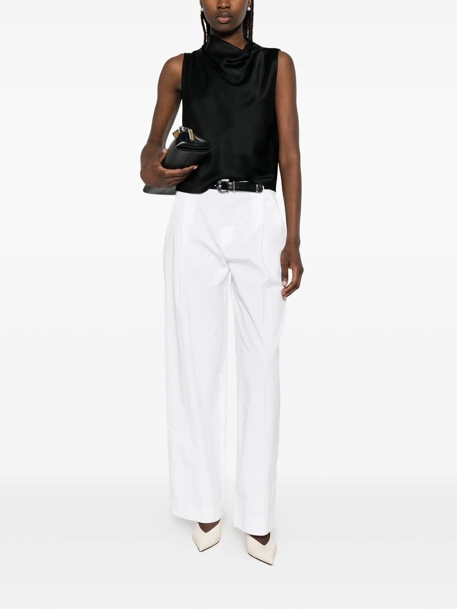 Vince Vince Cowl-neck Sleeveless Top, view 3