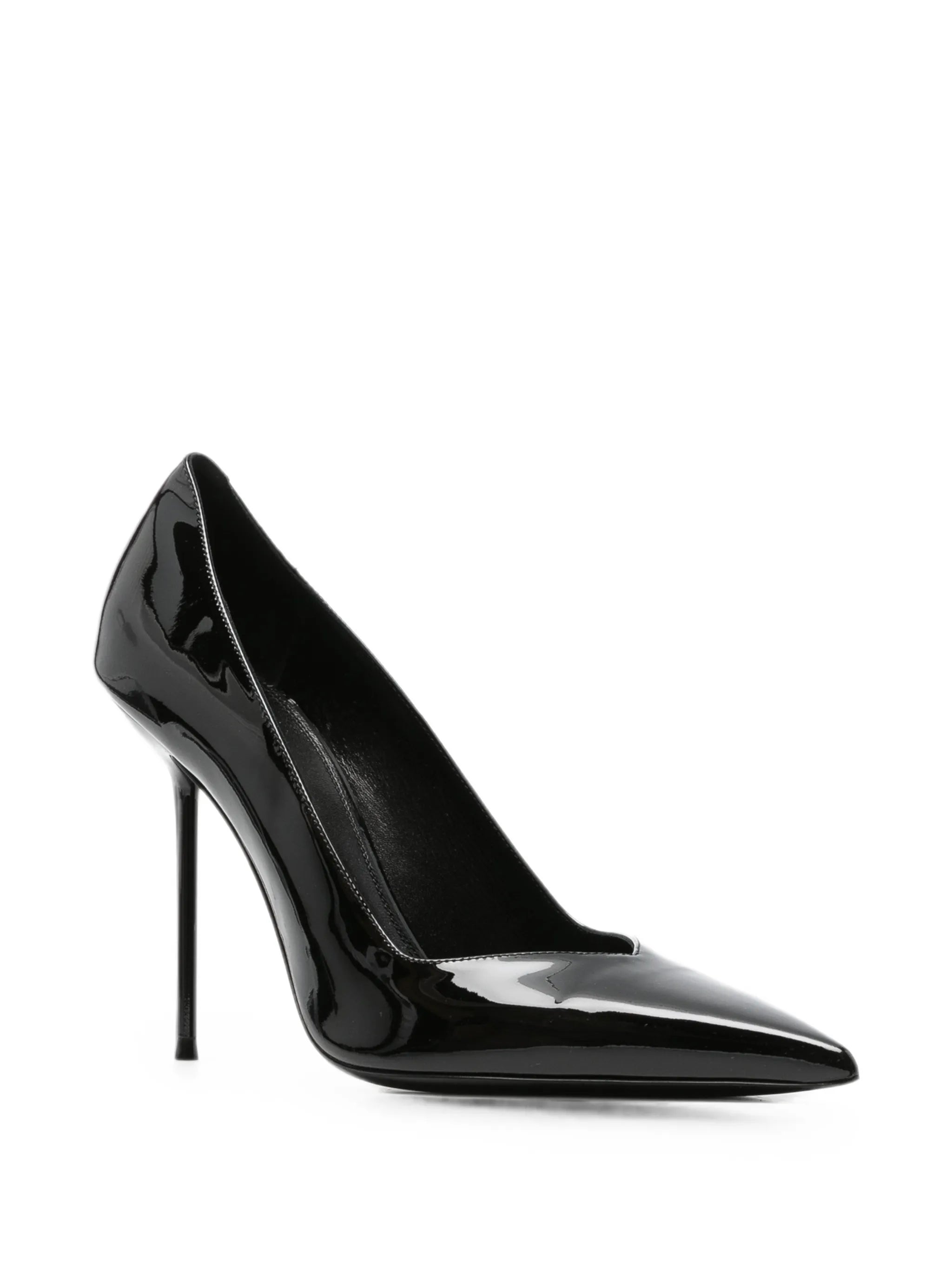 Paris Texas Paris Texas Lidia Patent-finish Pointed-toe Pumps, view 2