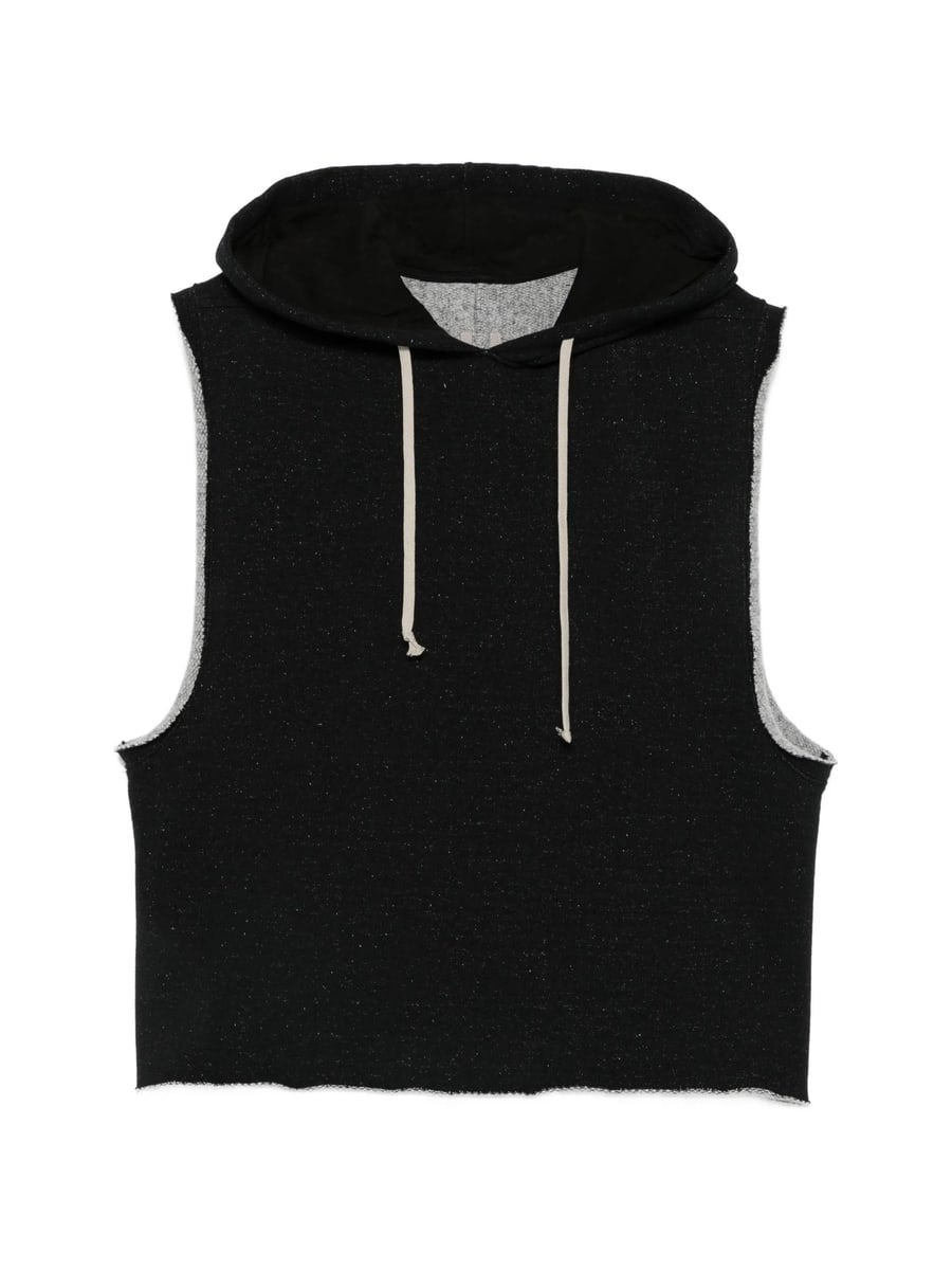 Rick Owens Rick Owens Sleeveless Drawstring-hood Hoodie