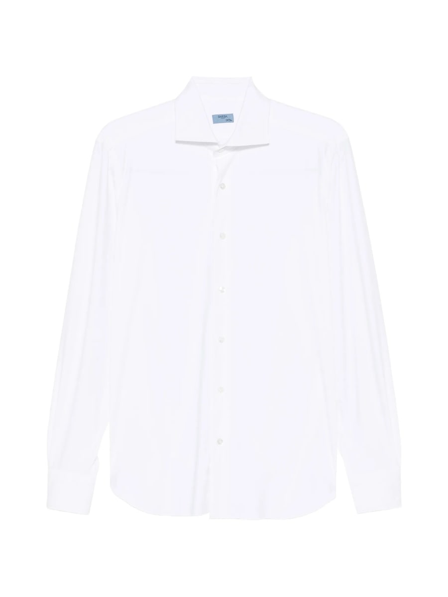 Barba Barba Long-sleeve Spread-collar Shirt
