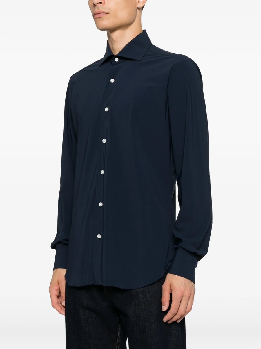 Barba Barba Long-sleeve Button-down Shirt, view 2