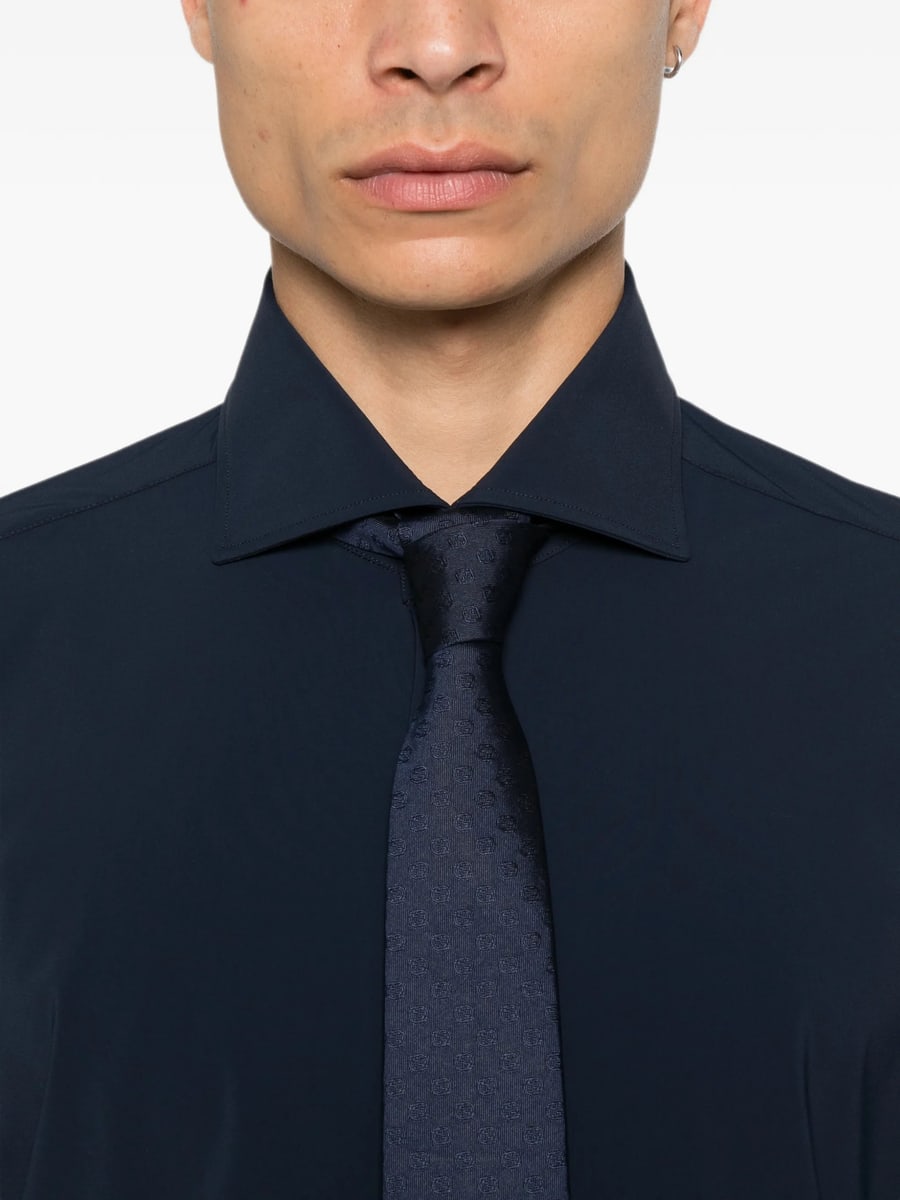 Barba Barba Long-sleeve Button-down Shirt, view 3