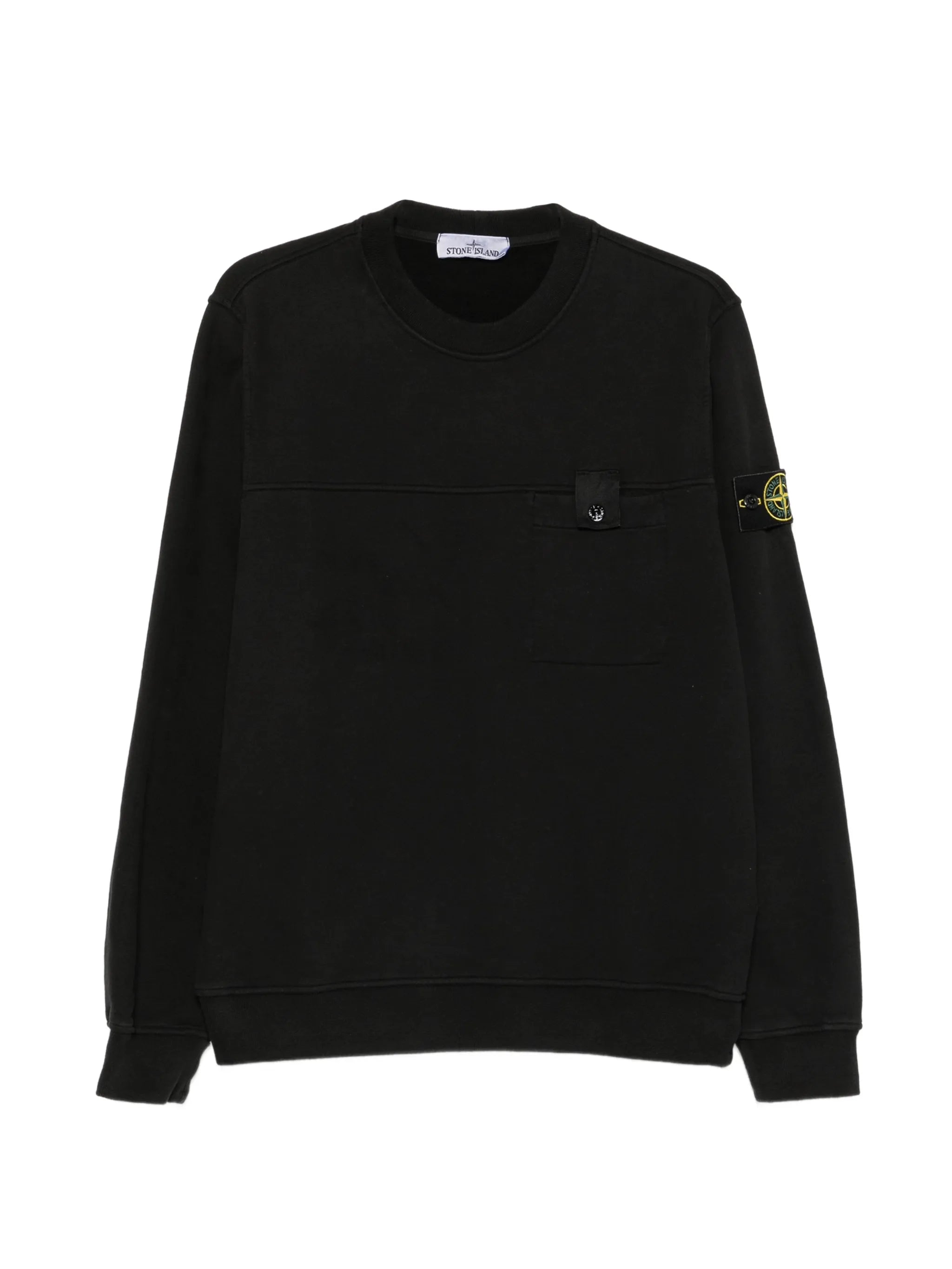 Stone Island Stone Island Logo-patch Chest-pocket Sweatshirt