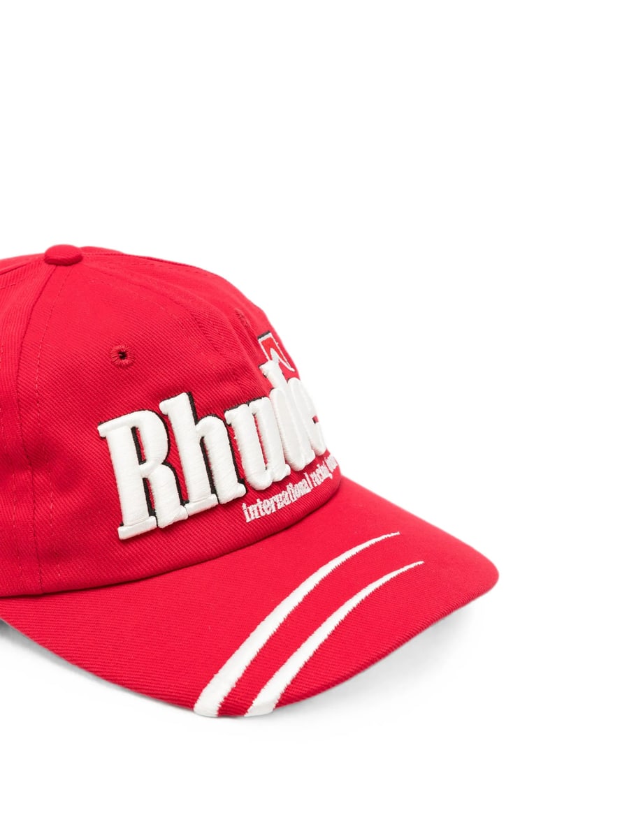 Rhude Rhude Logo-embroidered Baseball Cap, view 3