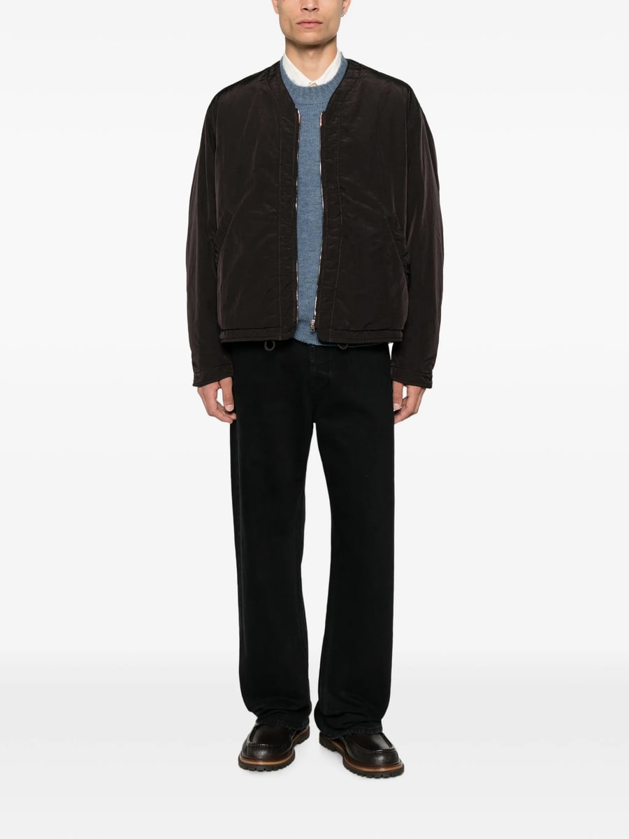 Ranra Ranra Logo-embroidered Zip-up Jacket, view 4