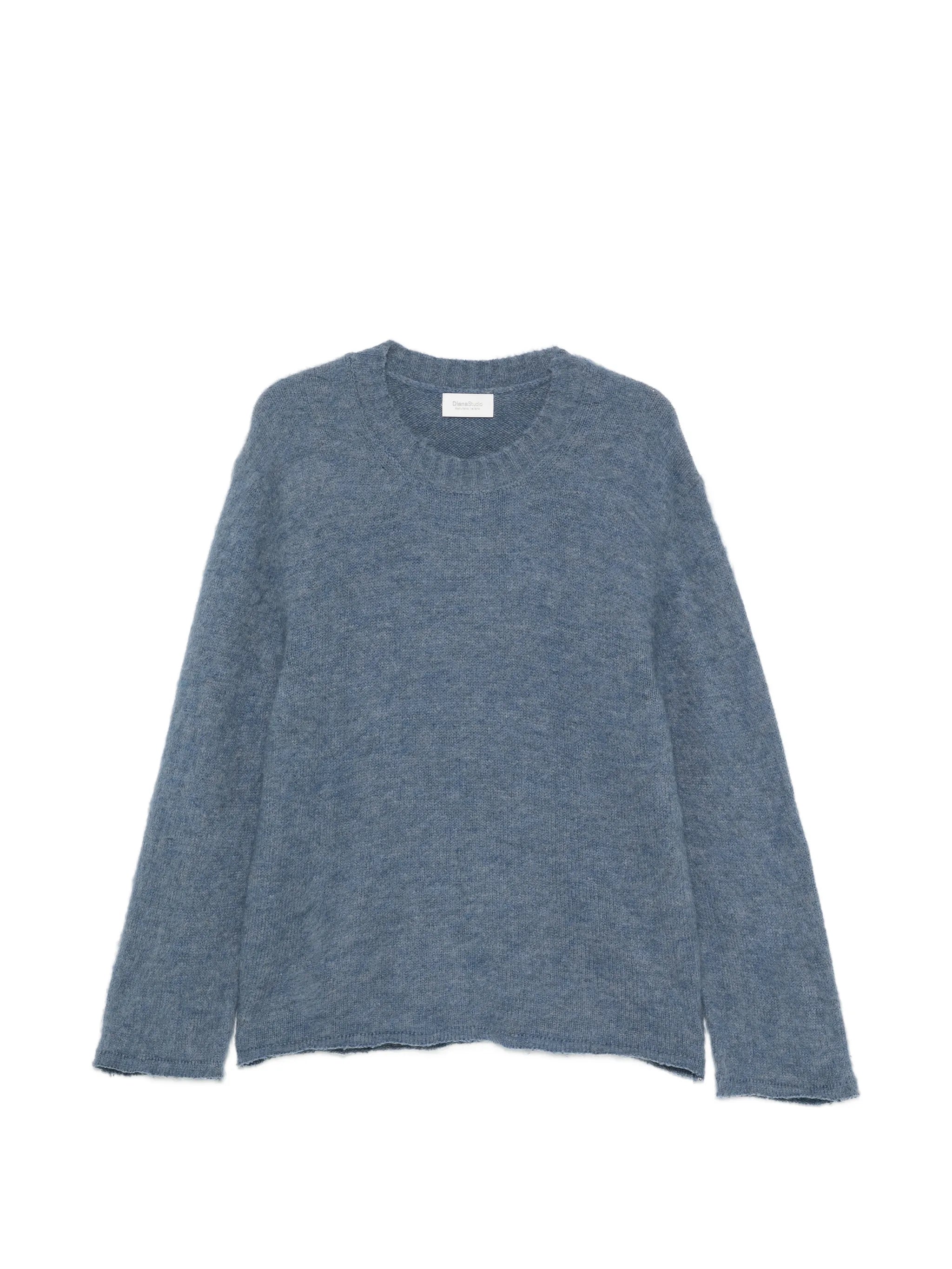 Diana Studio Diana Studio Brushed-knit Crew-neck Sweater