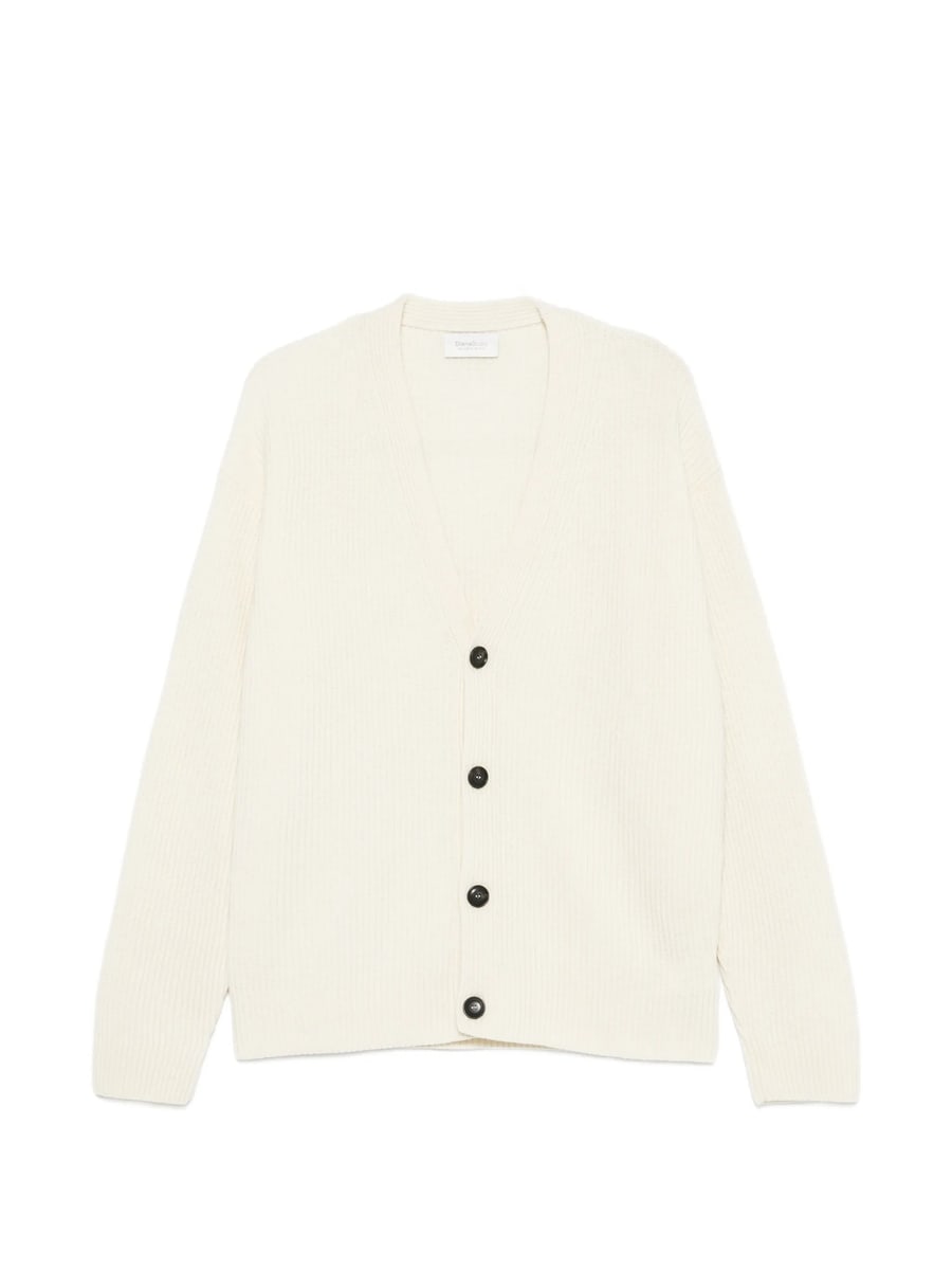 Diana Studio Diana Studio Ribbed-knit V-neck Cardigan