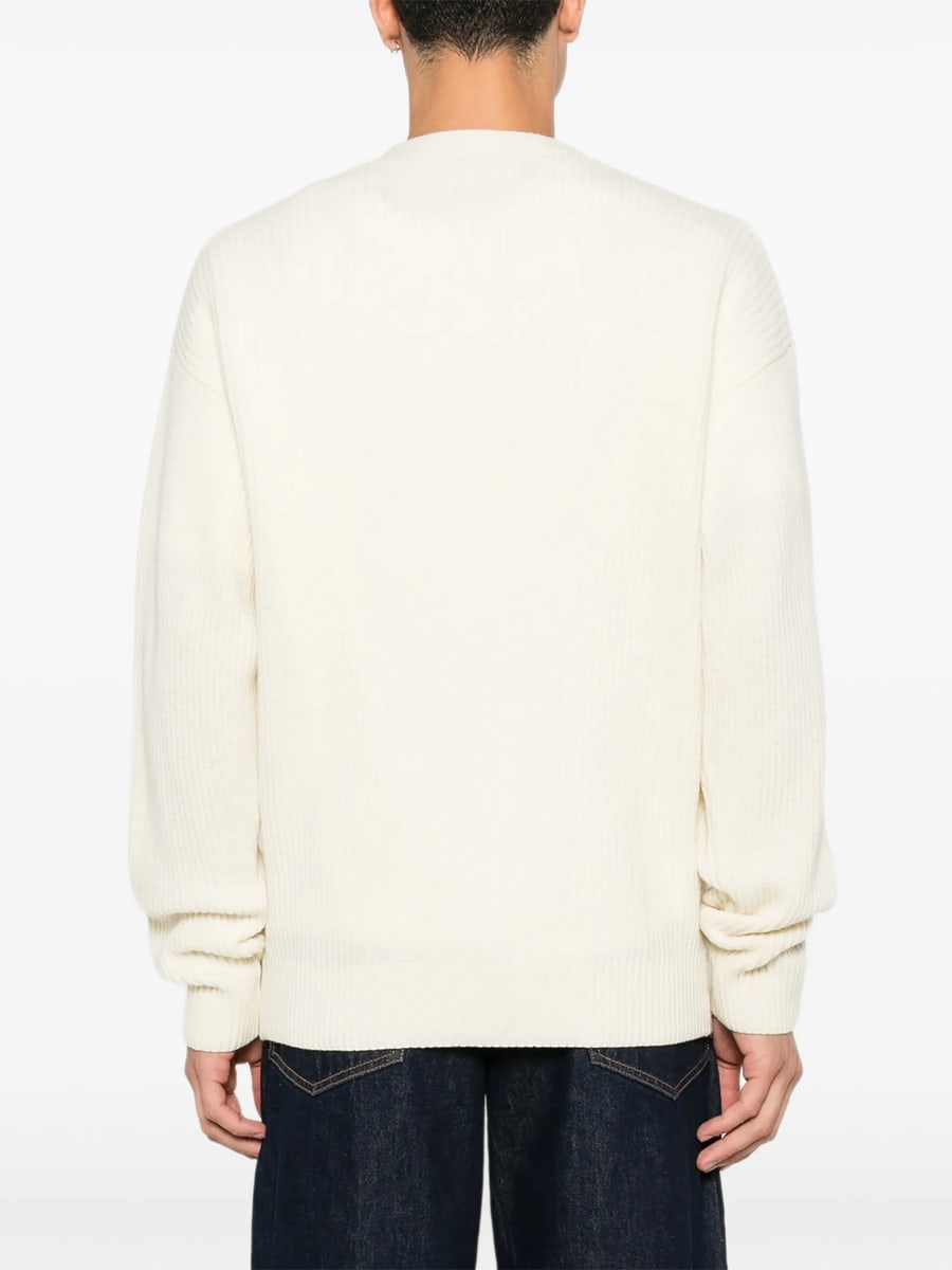 Diana Studio Diana Studio Ribbed-knit V-neck Cardigan, view 5
