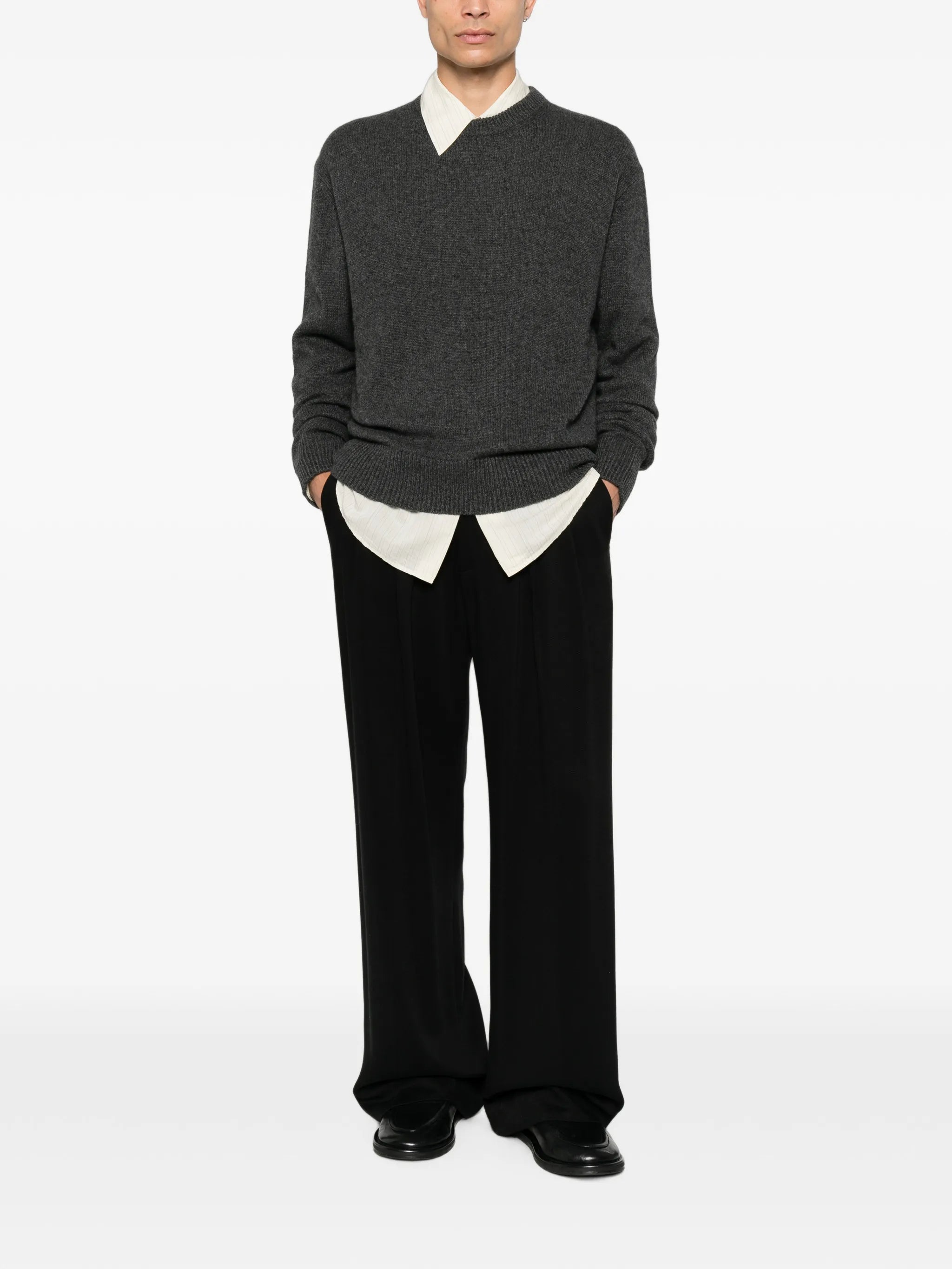 Diana Studio Diana Studio Ribbed-trim Crew-neck Sweater, view 2