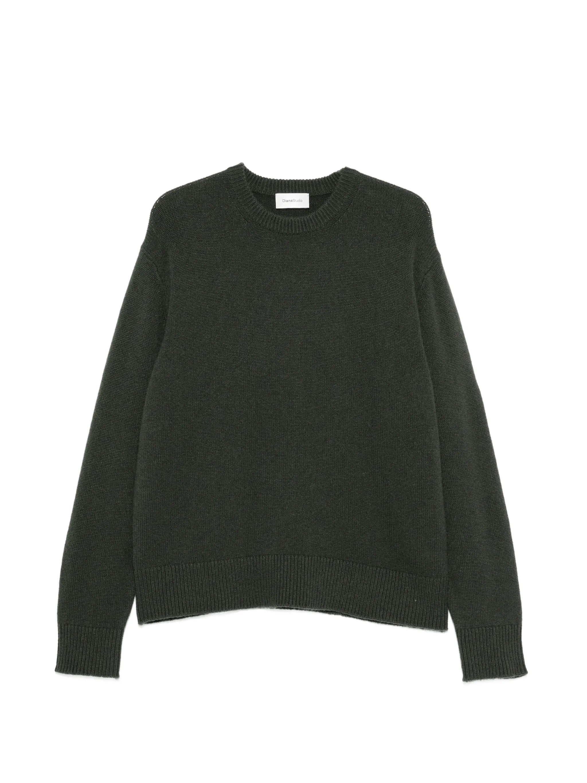 Diana Studio Diana Studio Ribbed-trim Crew-neck Sweater