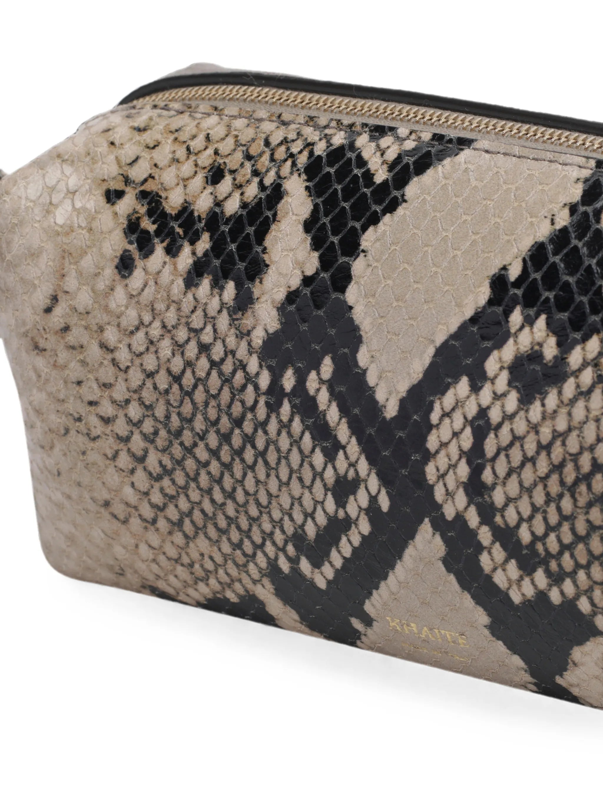 Khaite Khaite Mini Kye Python-print Mini Shoulder Bag, view 2