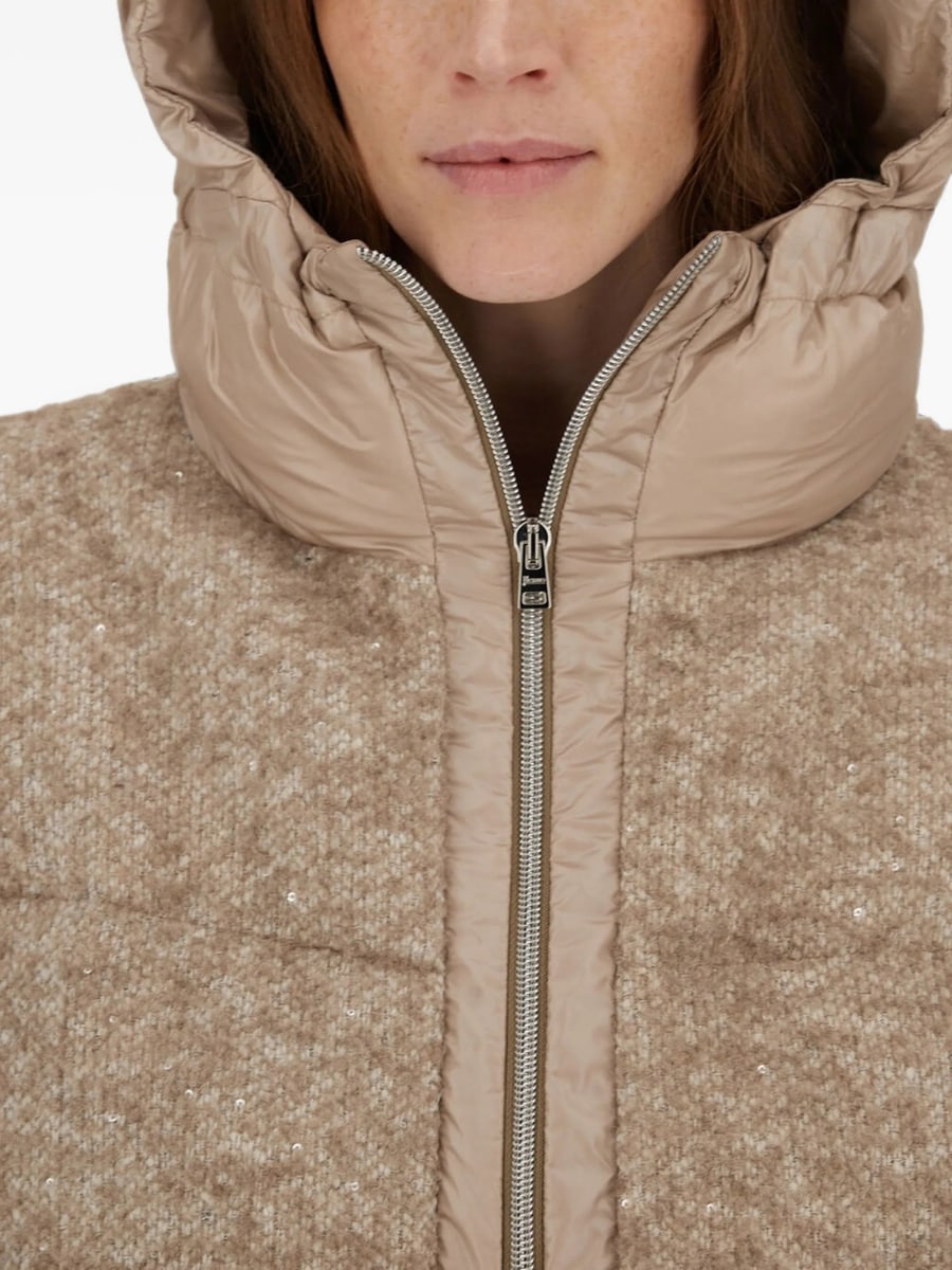 Herno Herno Sequin-embellished Bouclé Jacket, view 2