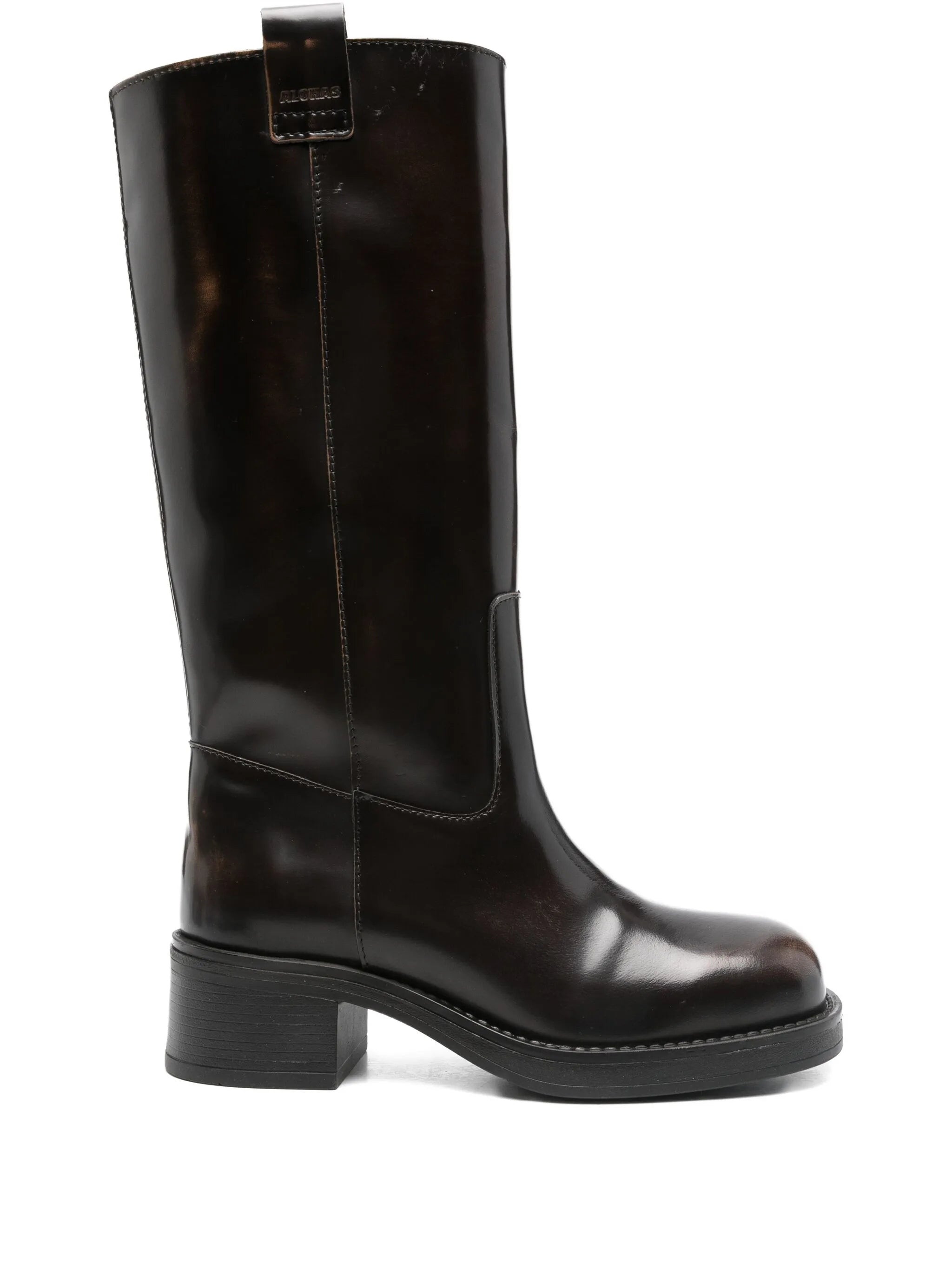 Alohas Alohas 40mm Calf Leather Biker Boots