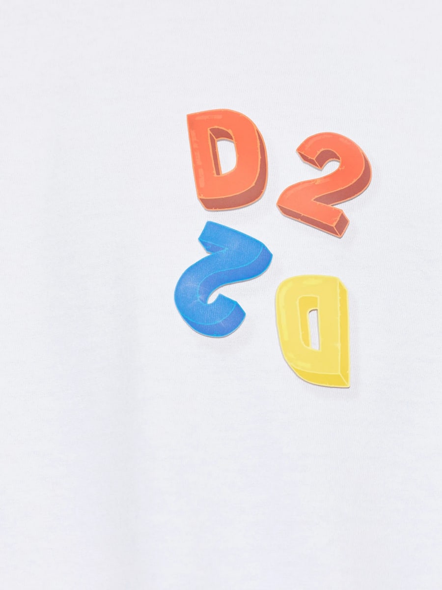 Dsquared2 Dsquared2 Logo-patch T-shirt, view 4